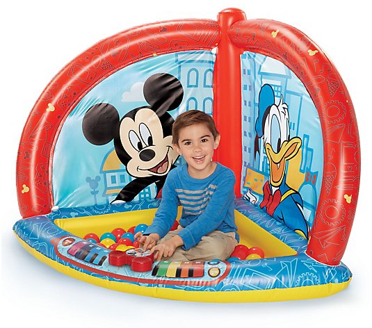 Super Sounds Inflatable Character Ball Pit with 20 Balls