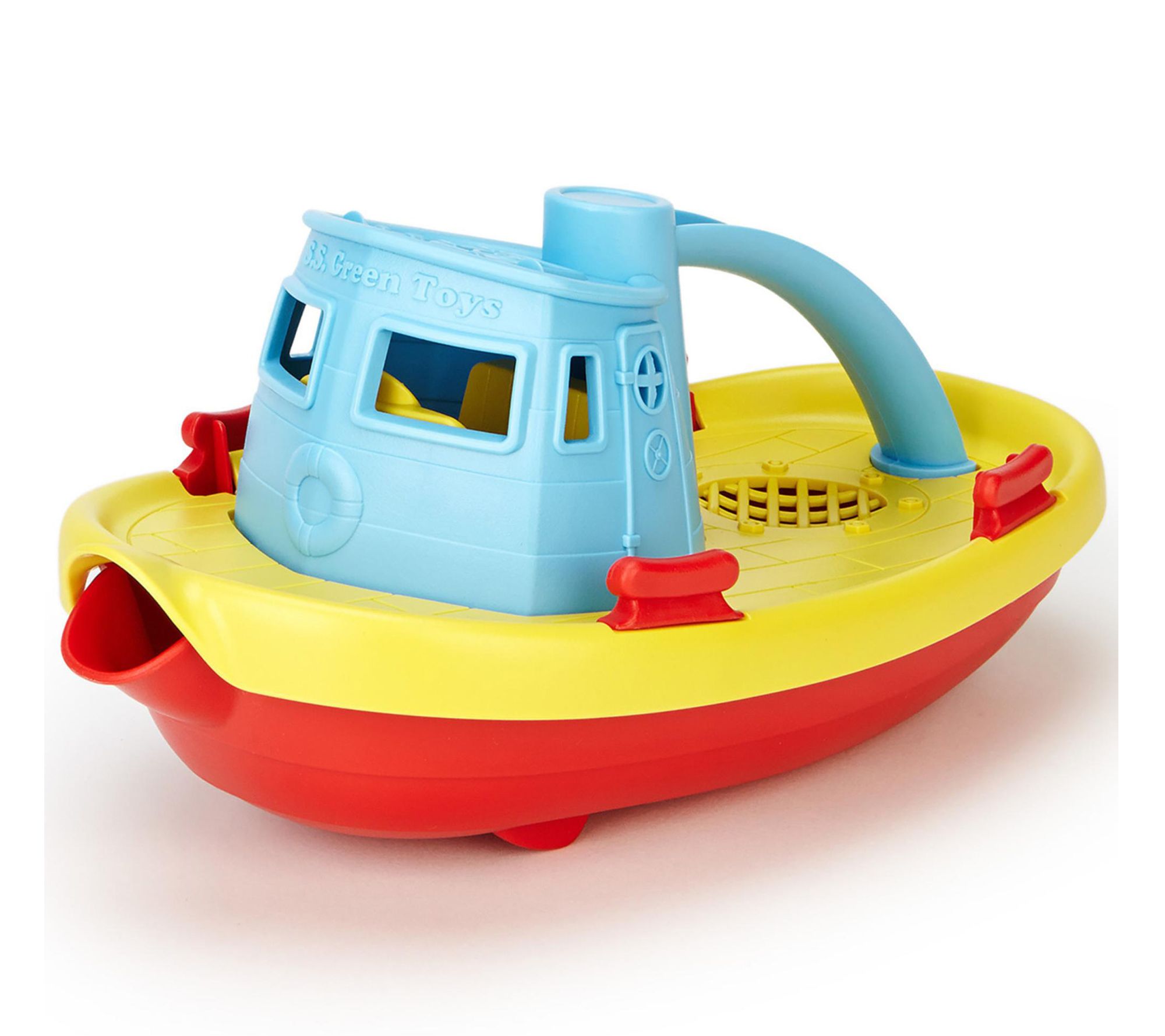 Green Toys My First Tugboat Floating Bathtime Toy
