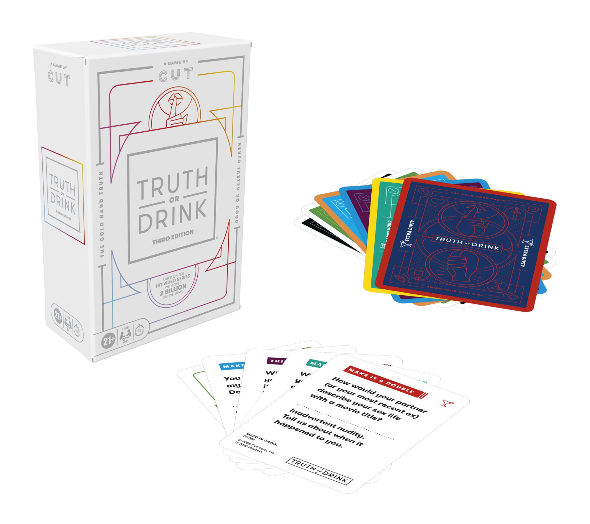 Truth or Drink Party Game 3rd Edition for Age s 21+