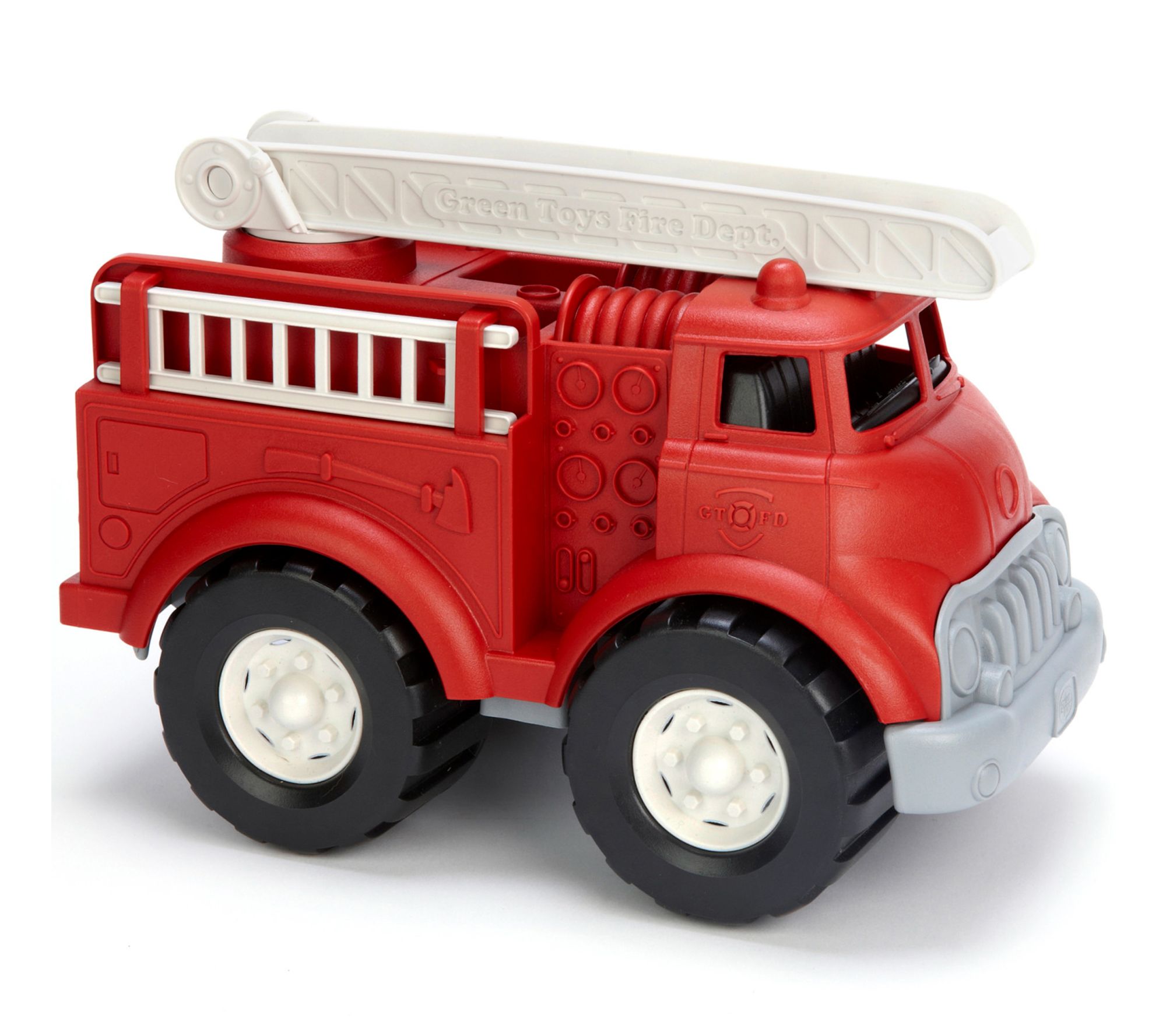 Green Toys Fire Truck Red Emergency Rescue Vehicle