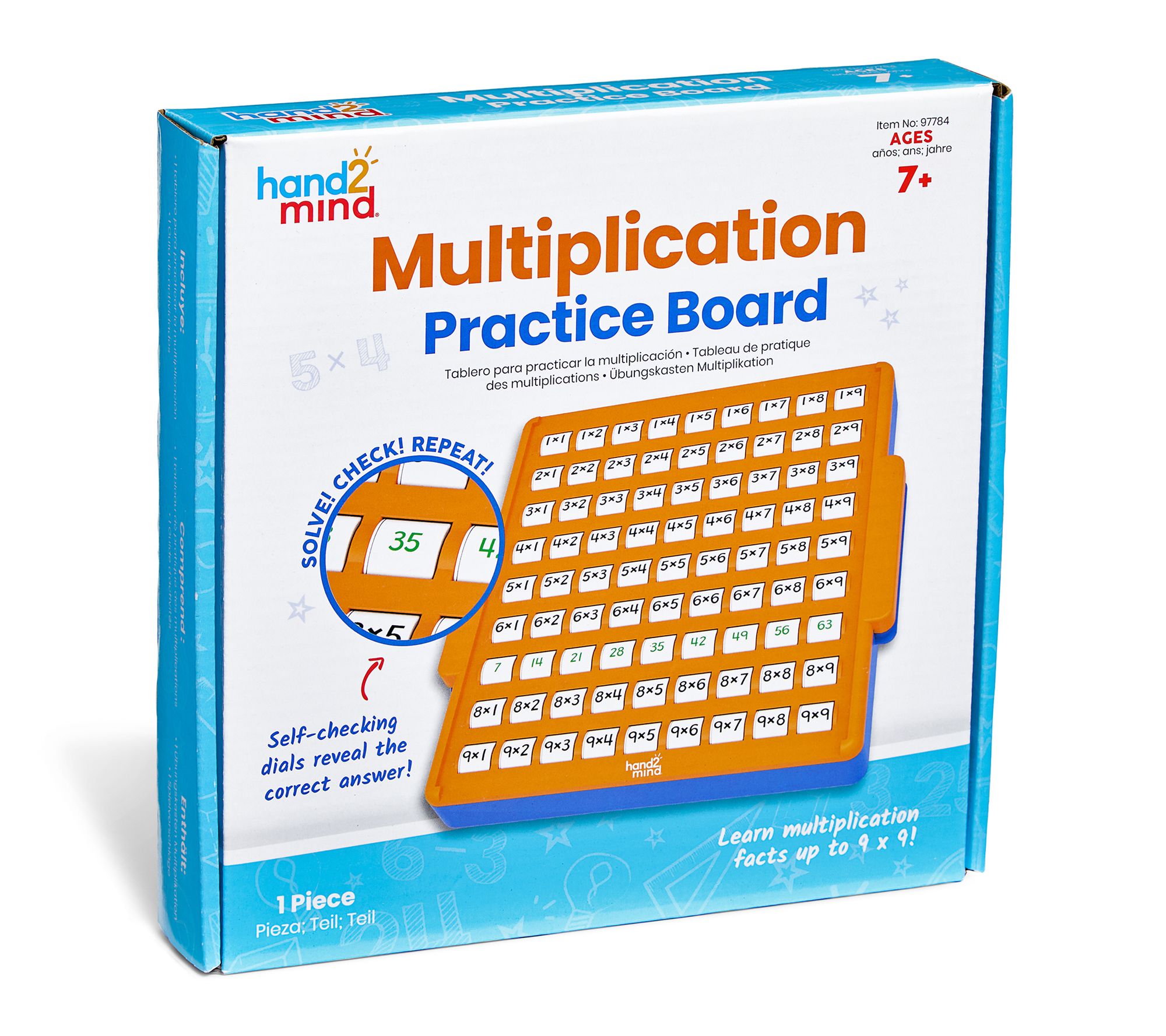 Hand2Mind Multiplication Practice Board | QVC