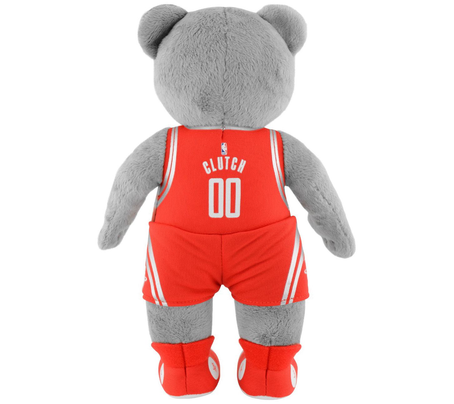 A Mascot for Play or Display Bleacher Creatures Houston Rockets Clutch 10 Plush Figure