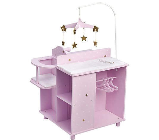 Teamson Kids Baby Doll Changing Station with Storage