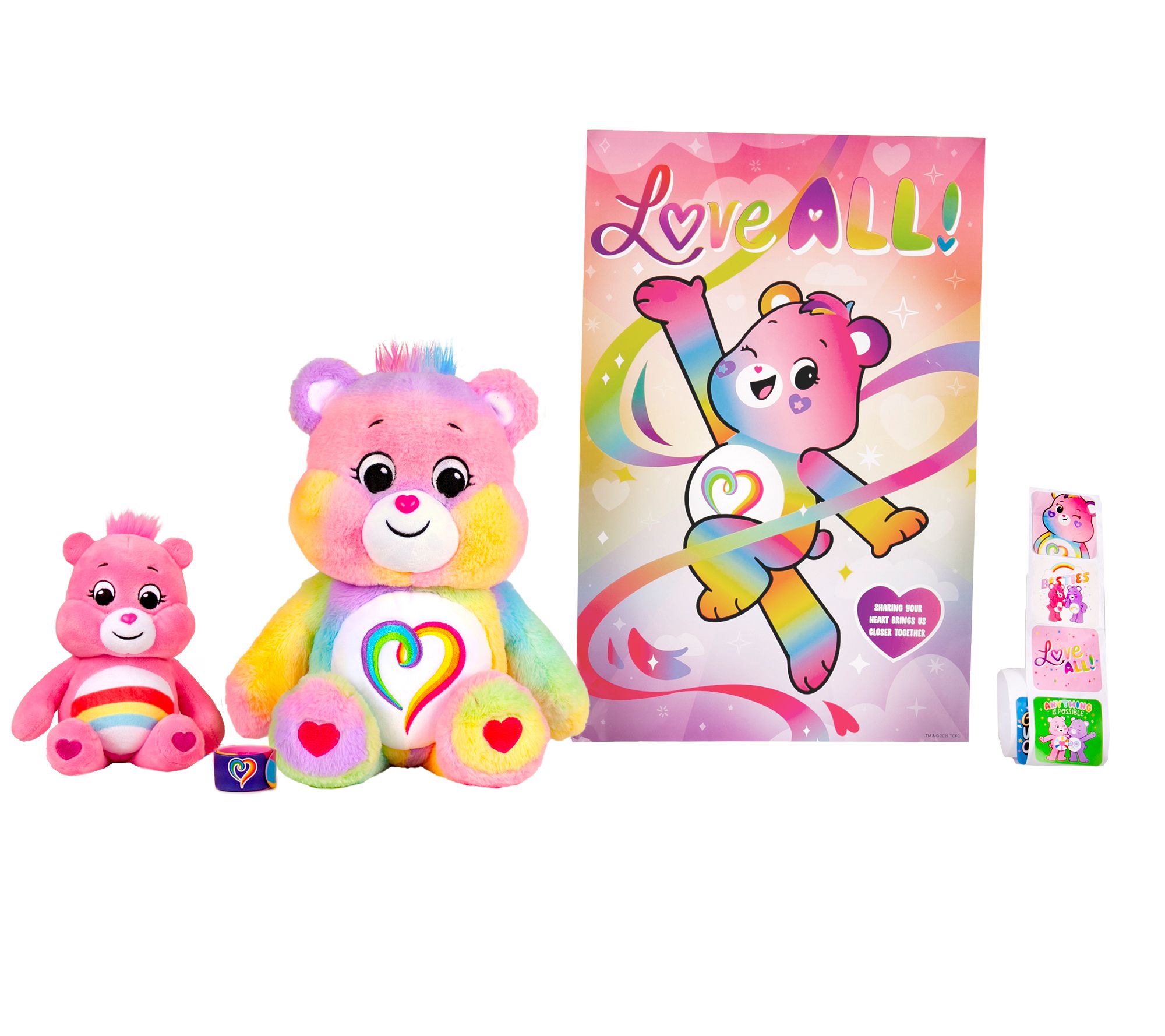Heart Of Gold Care Bears 25th Anniversary Limited Model Plush Toy　FROM　JAPAN 