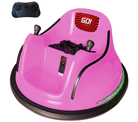 360 Spin Electric Kids Ride-on Bumper Car Pink