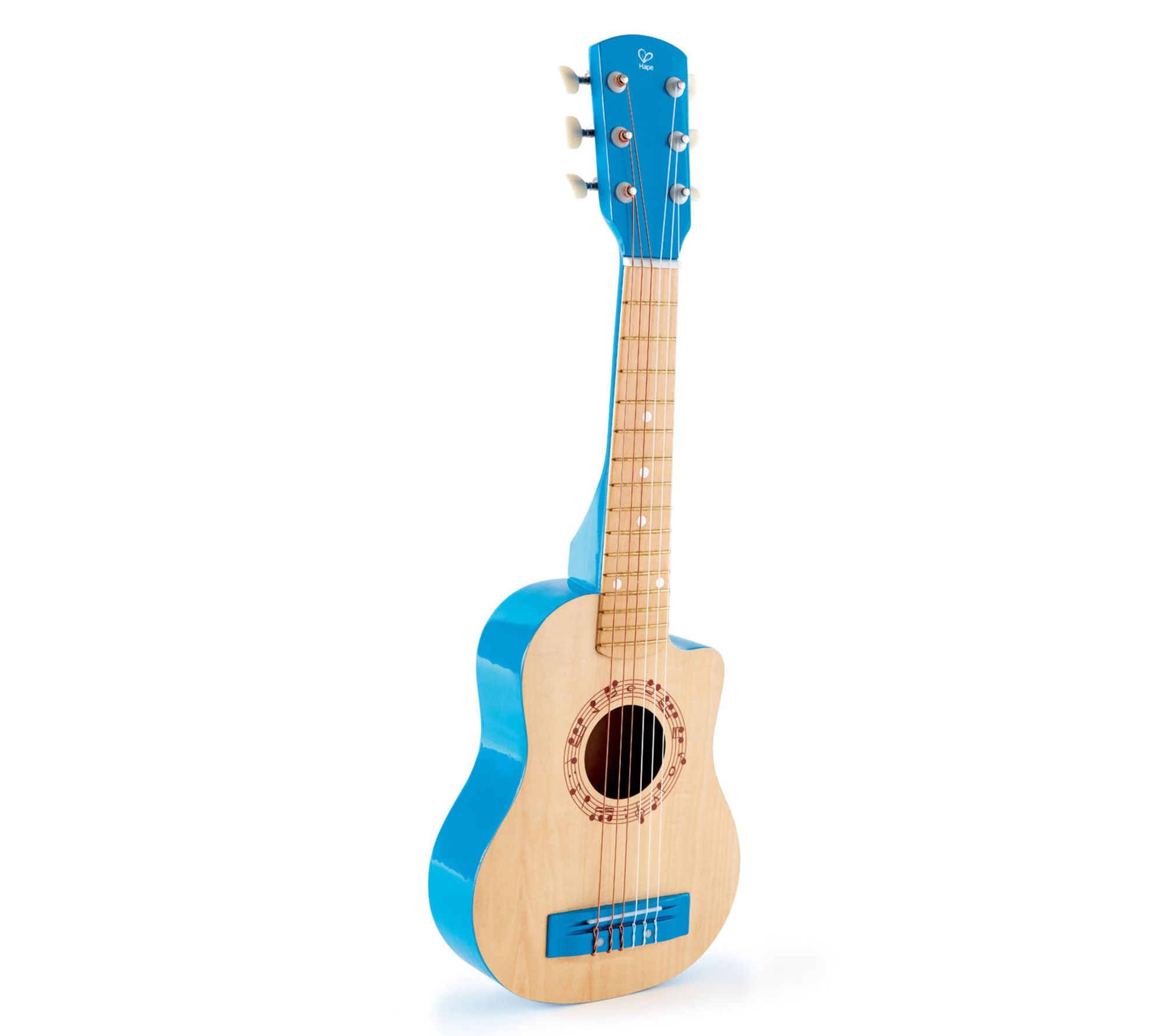 Hape First Musical Guitar Blue Lagoon Wooden Intrument