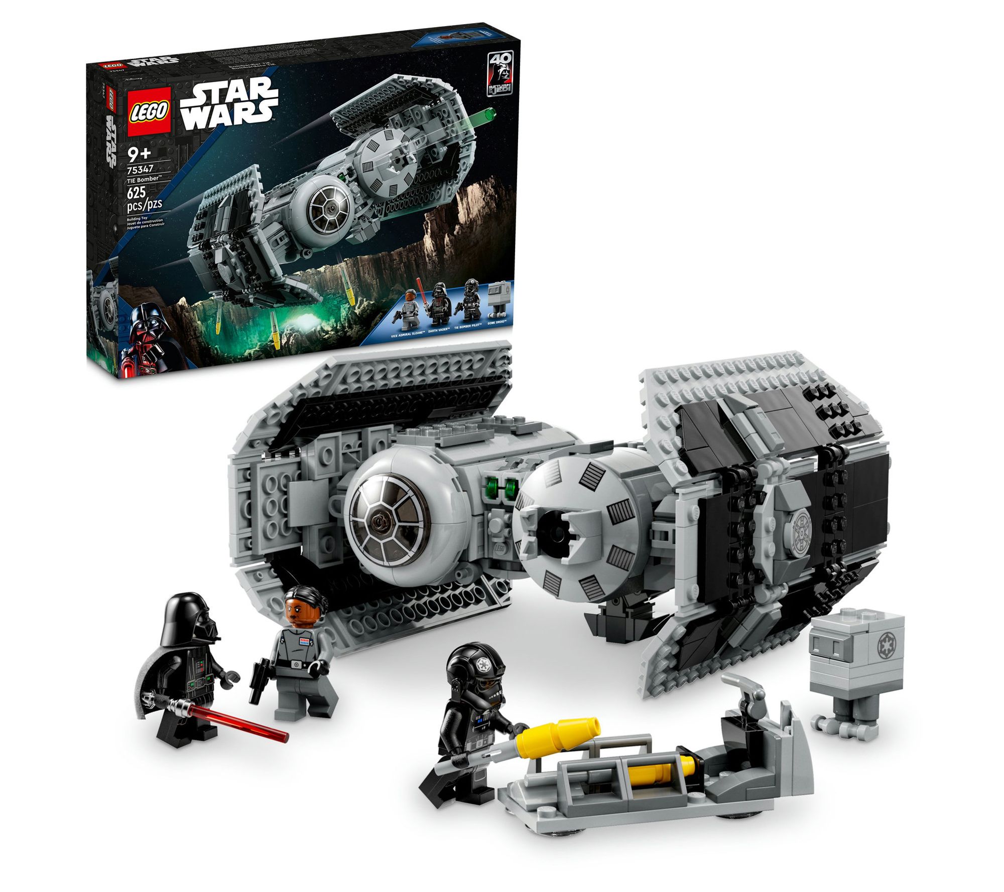 LEGO Star Wars TIE Bomber 75347 Building Toy Set 625 Pcs