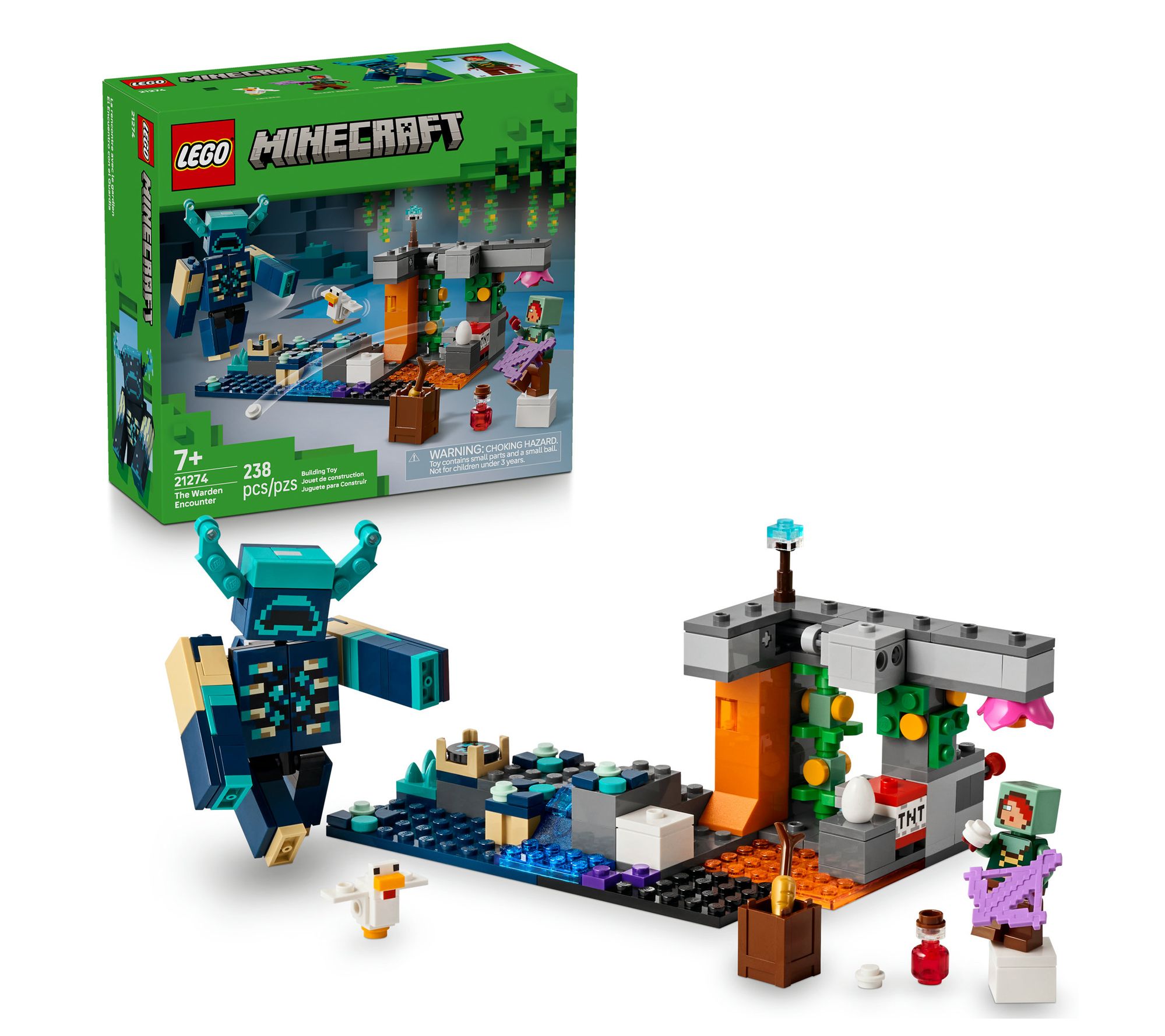 LEGO Minecraft The Warden Encounter CollectibleVideo Game Set