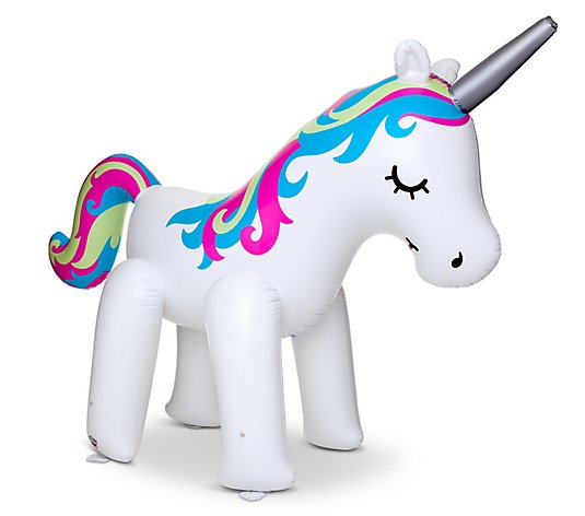Big Mouth Giant Unicorn Inflatable Outdoor Yard Sprinkler