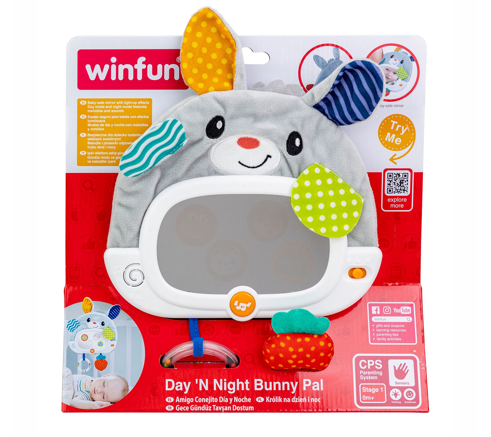 Winfun Day and Night Bunny