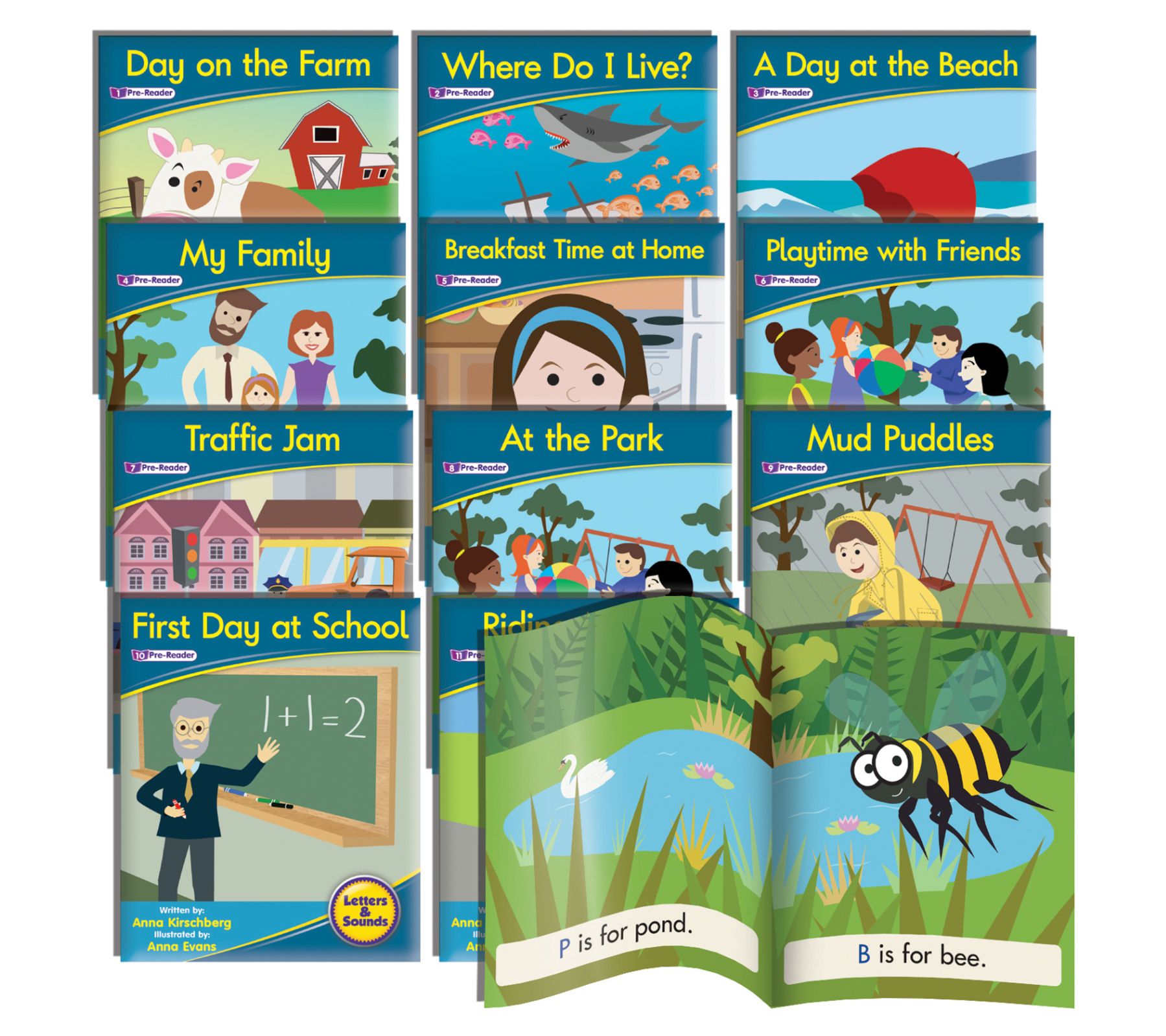 Junior Learning Phonemic Awareness Readers - Fiction Learning