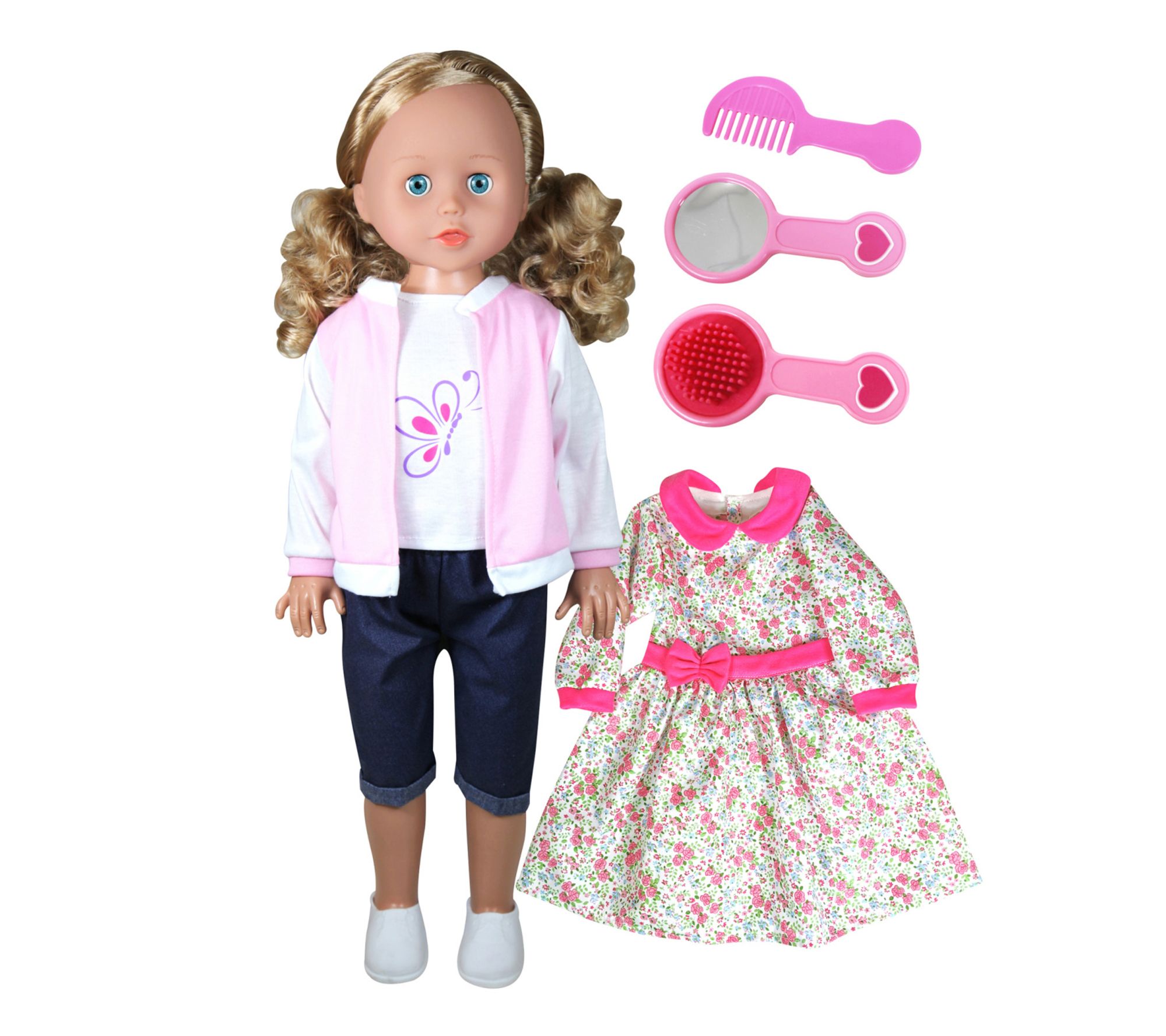 Lissi Walking Doll Set