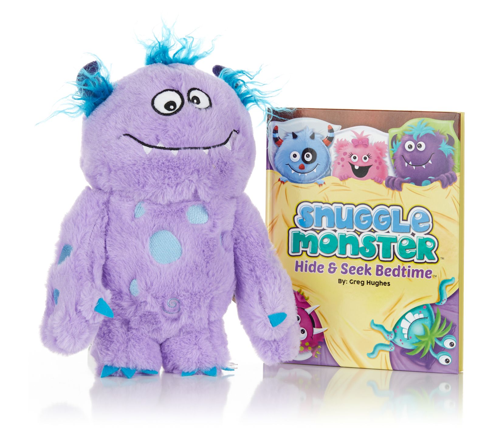 Continuum Games Snuggle Monster Hide & Seek Plush Storybook