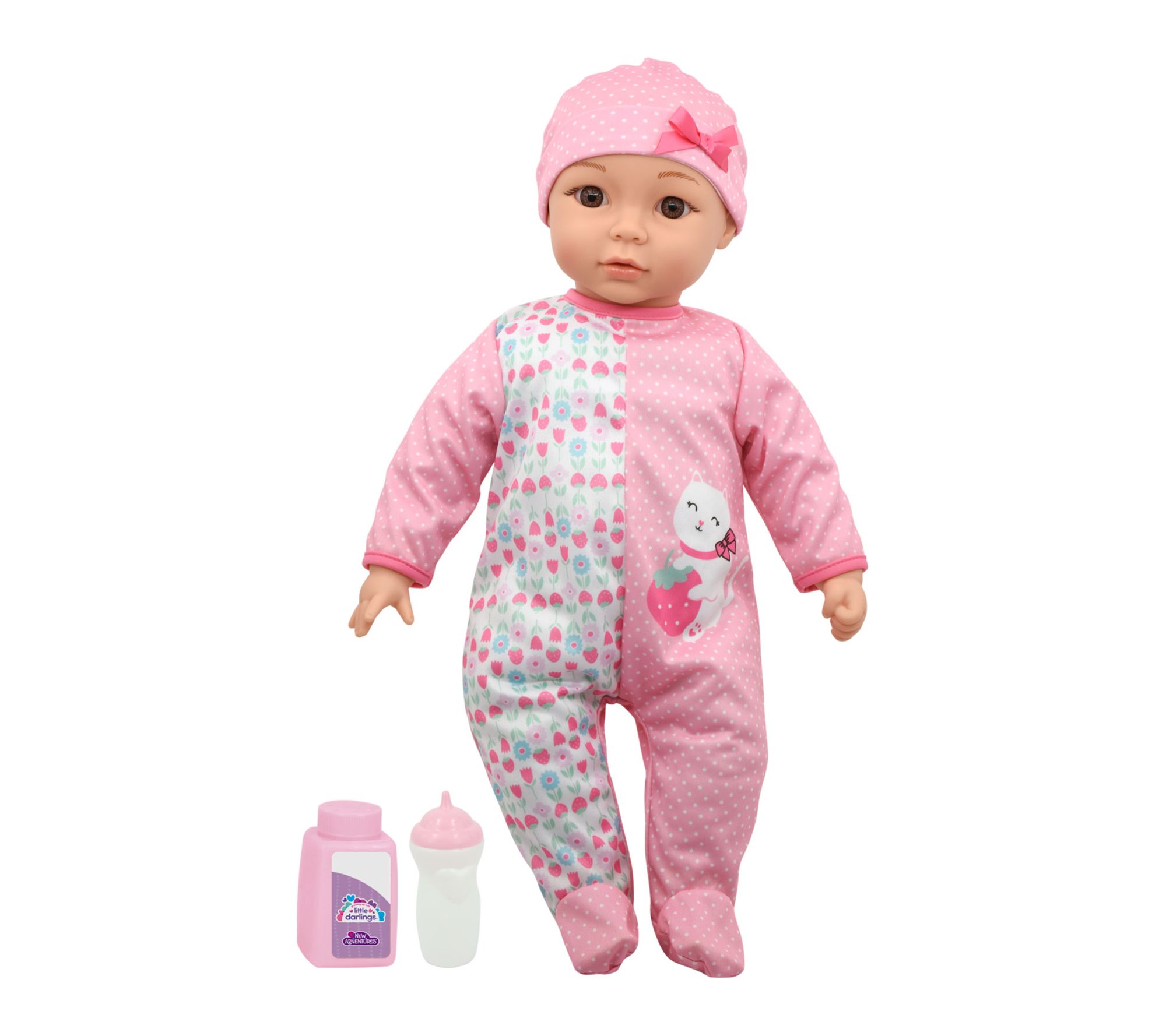 Little Darlings 19" Cuddle &Talking Baby Doll Set
