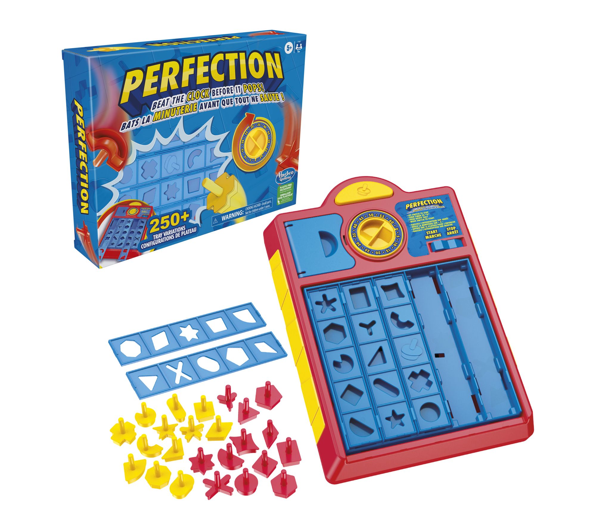 Hasbro Perfection Board Game, Over 250 Combinations
