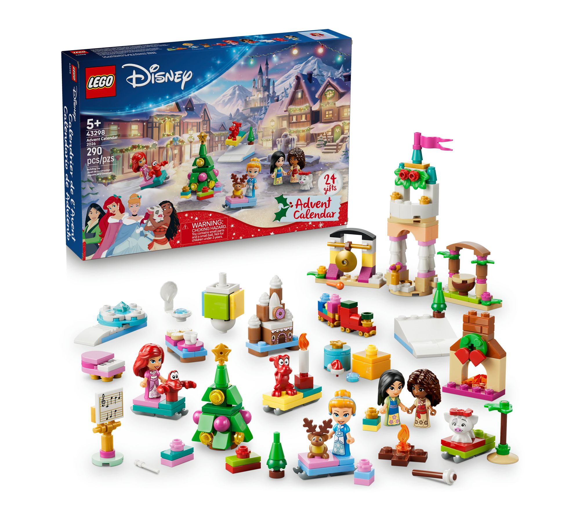 LEGO Disney Princess Advent Calendar 2026 290 Pieces | QVC