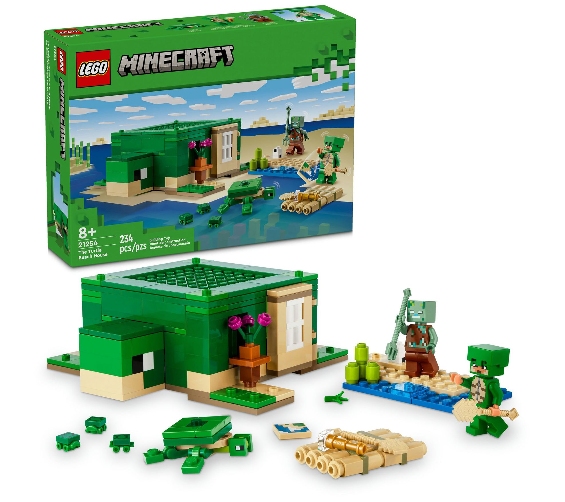LEGO Minecraft The Turtle Beach House BuildingSet