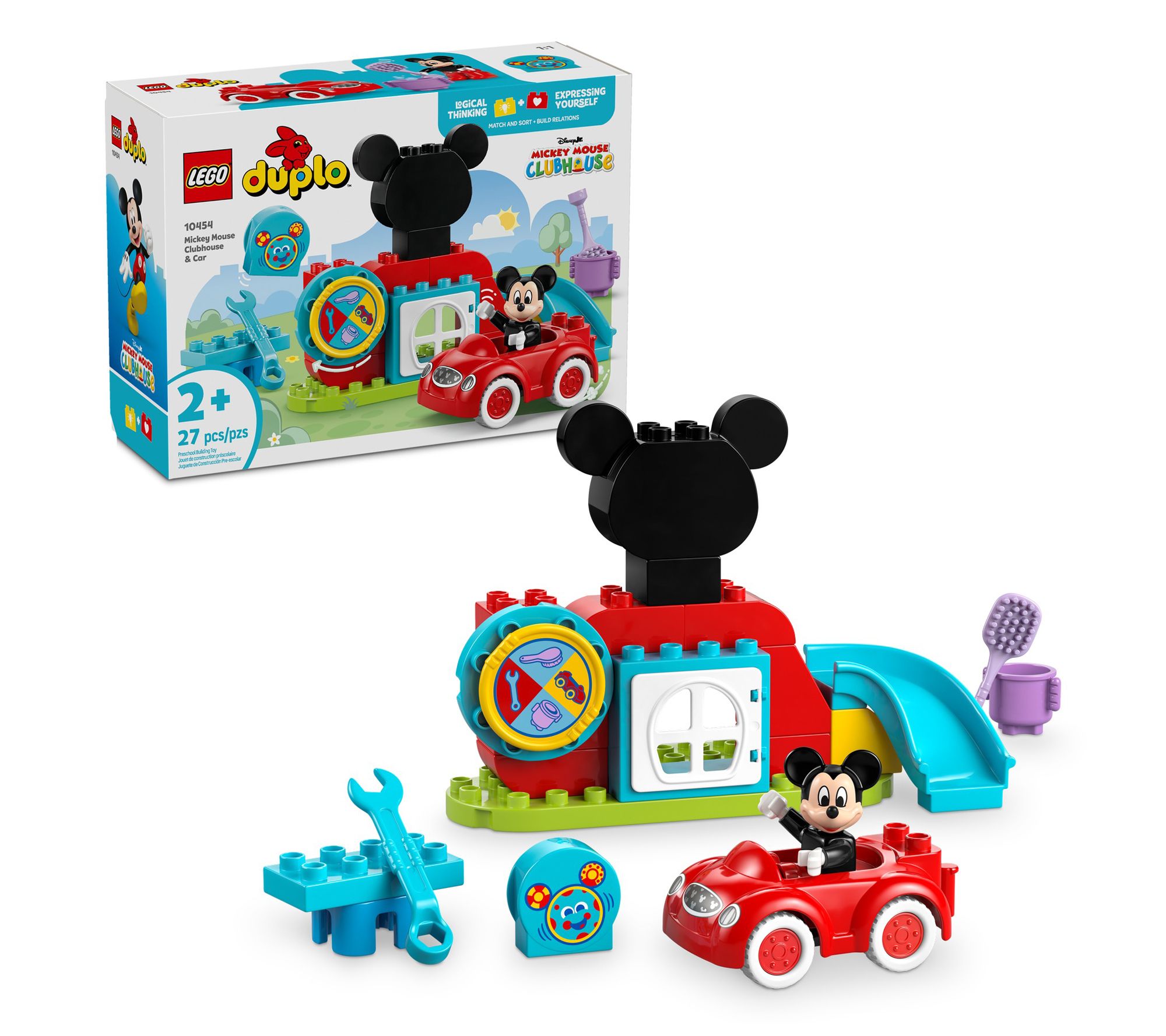 LEGO DUPLO  Disney Mickey Mouse Clubhouse & CarBuilding Kit