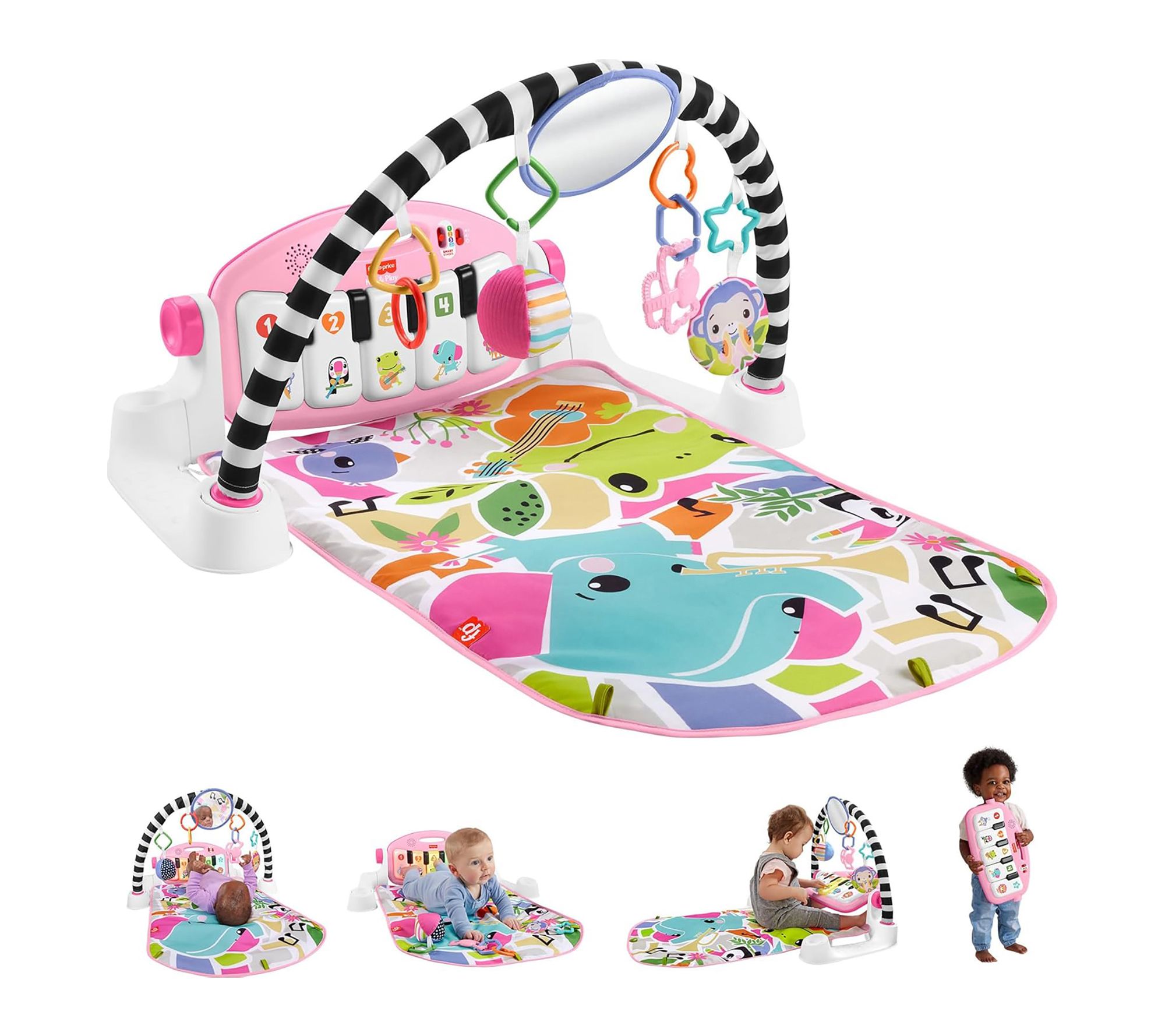 Fisher Price Glow and Grow Kick & Play Piano Gym