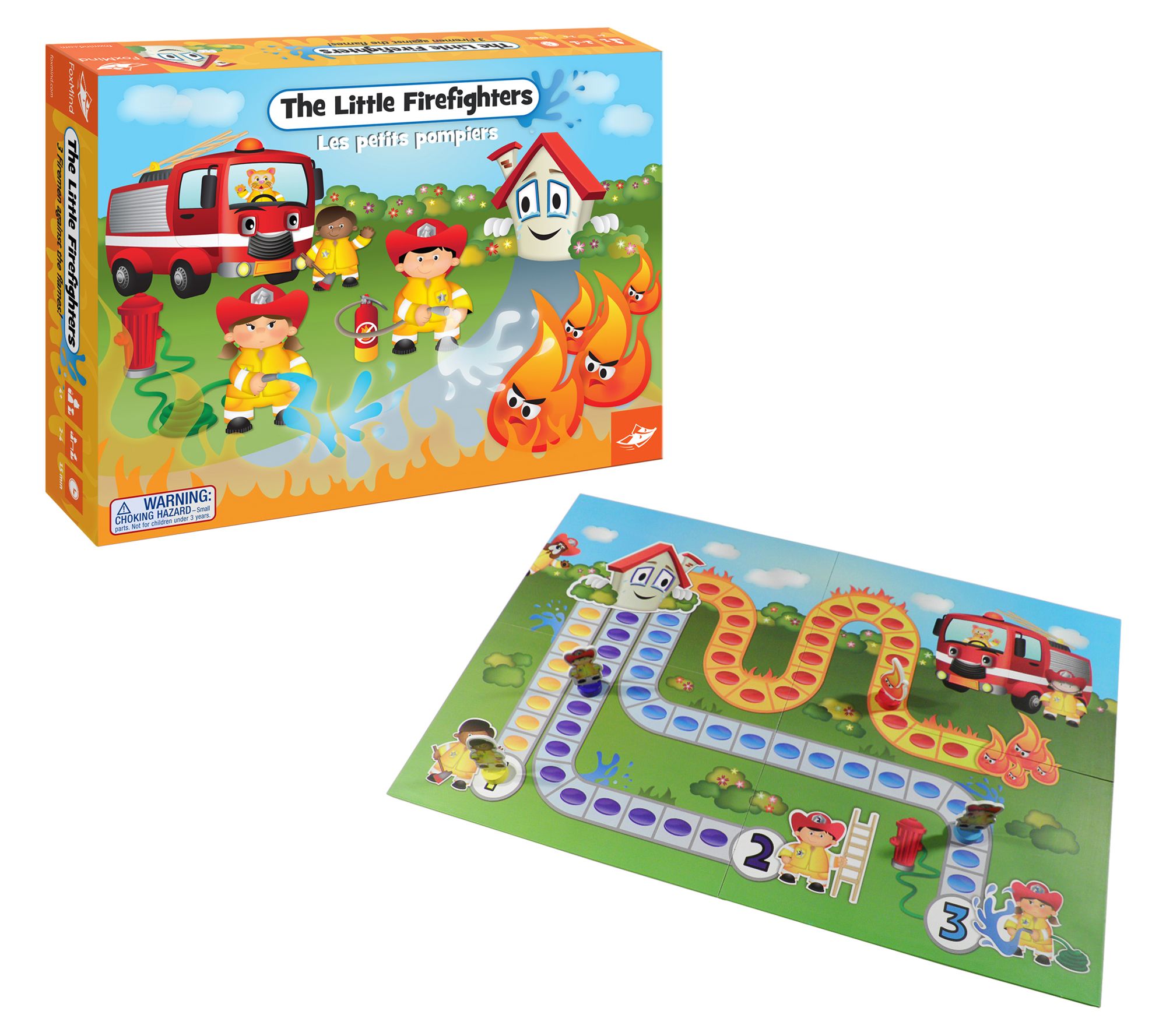 FoxMind Games The Little Firefighters PreschoolGame