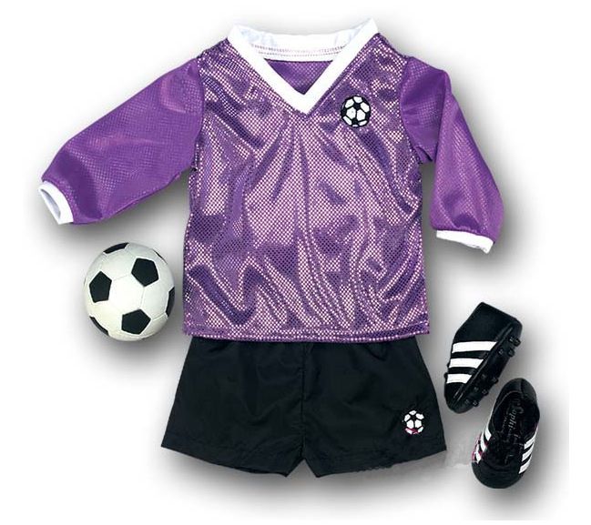 Sophia's by Teamson Kids 18" Doll Soccer Outfit6 Piece Set