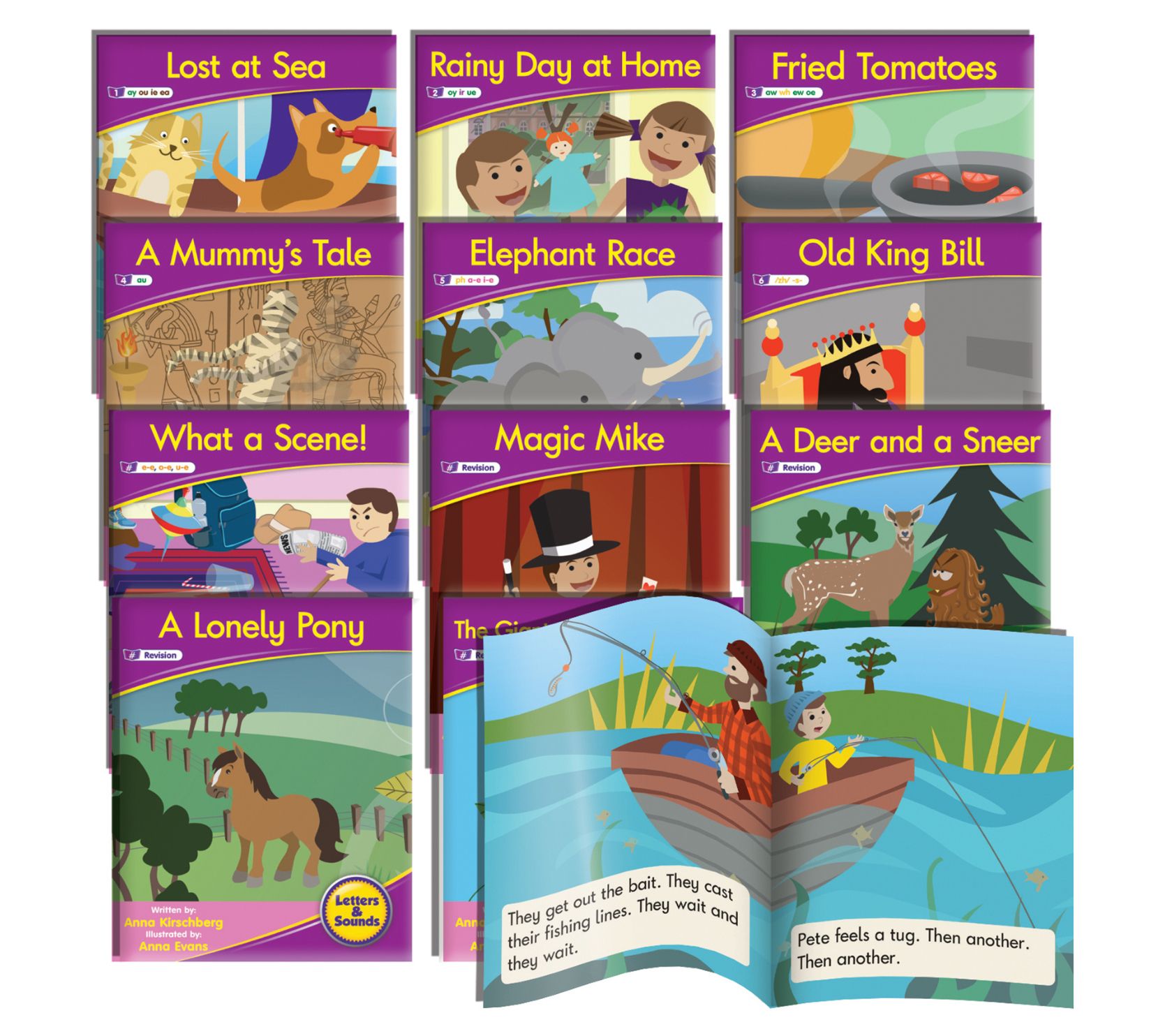 Junior Learning Vowel Sounds Readers - Fiction Learning Set
