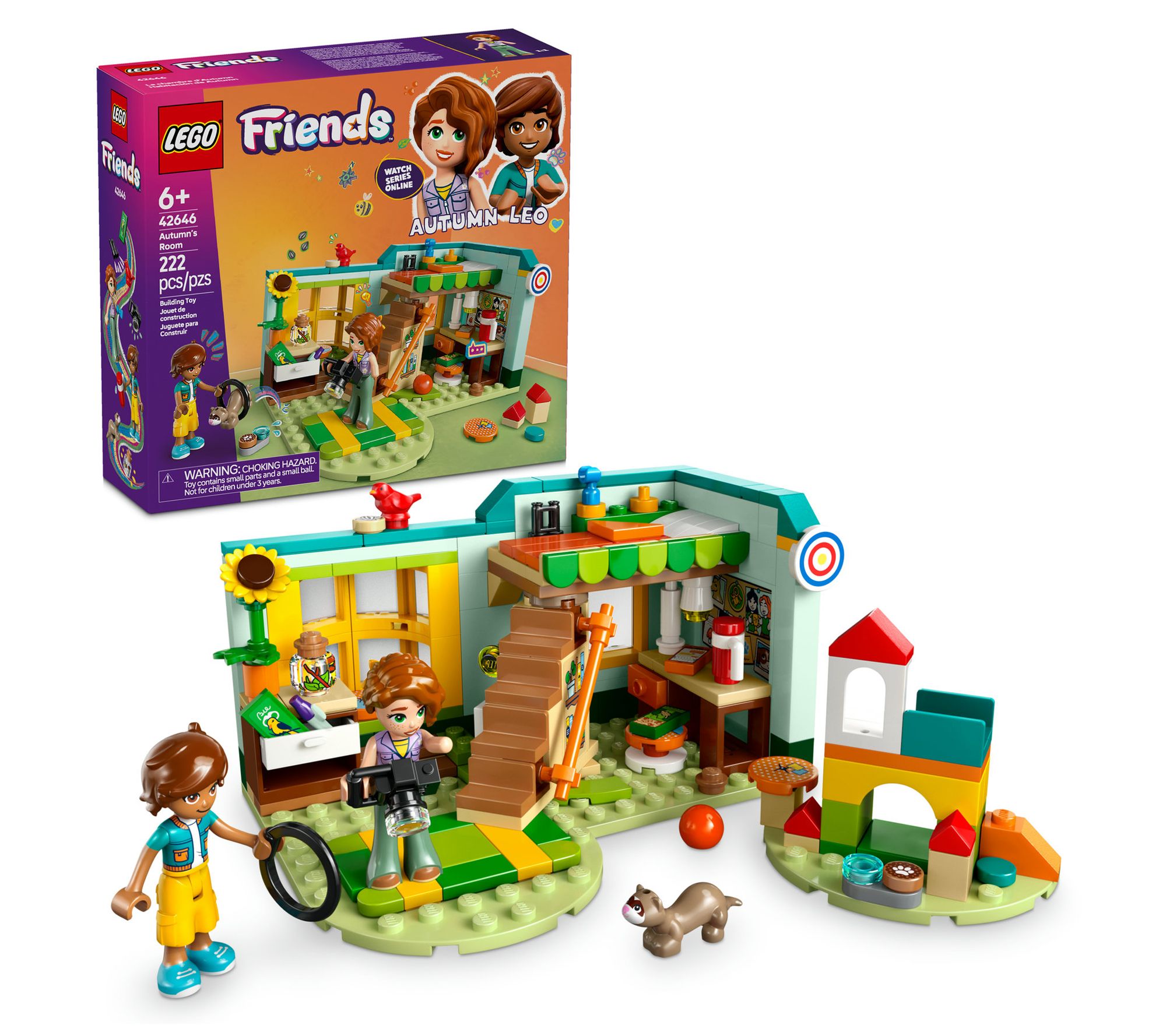 LEGO Friends Autumn's Room Pretend-Play Toy Building Set