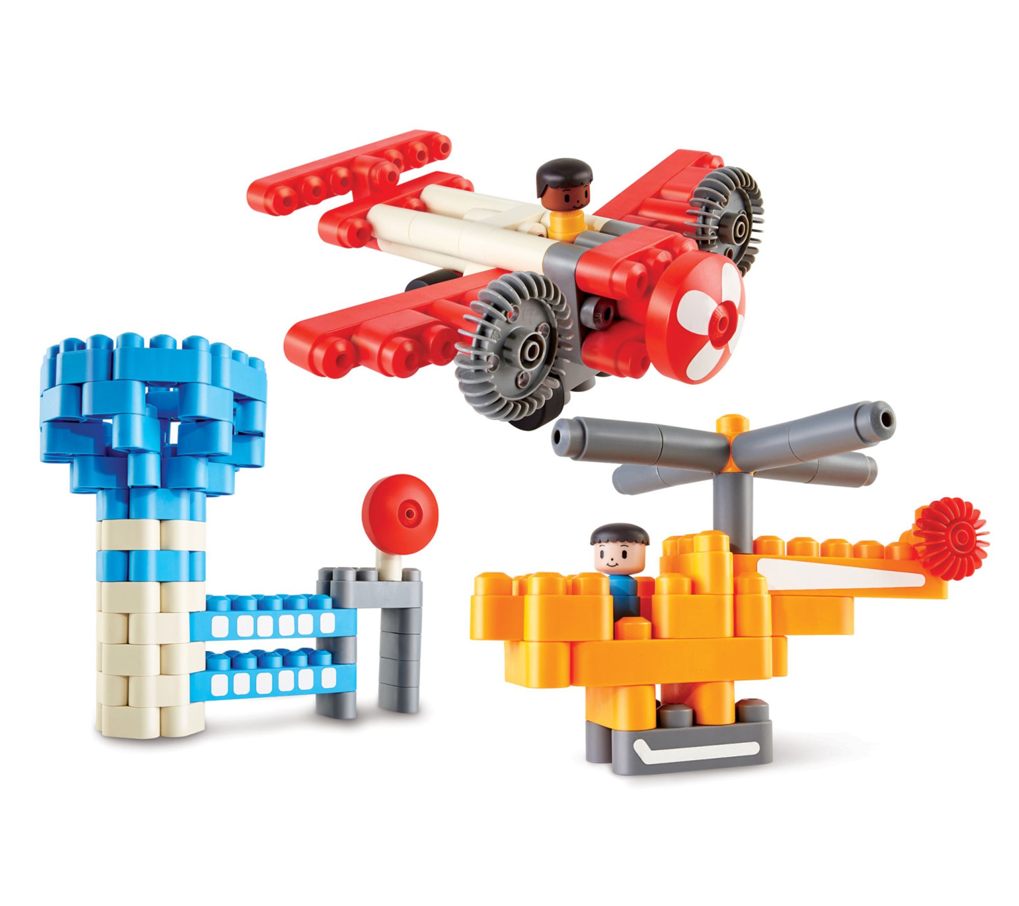 Hape City Airport Building Set - 142pc