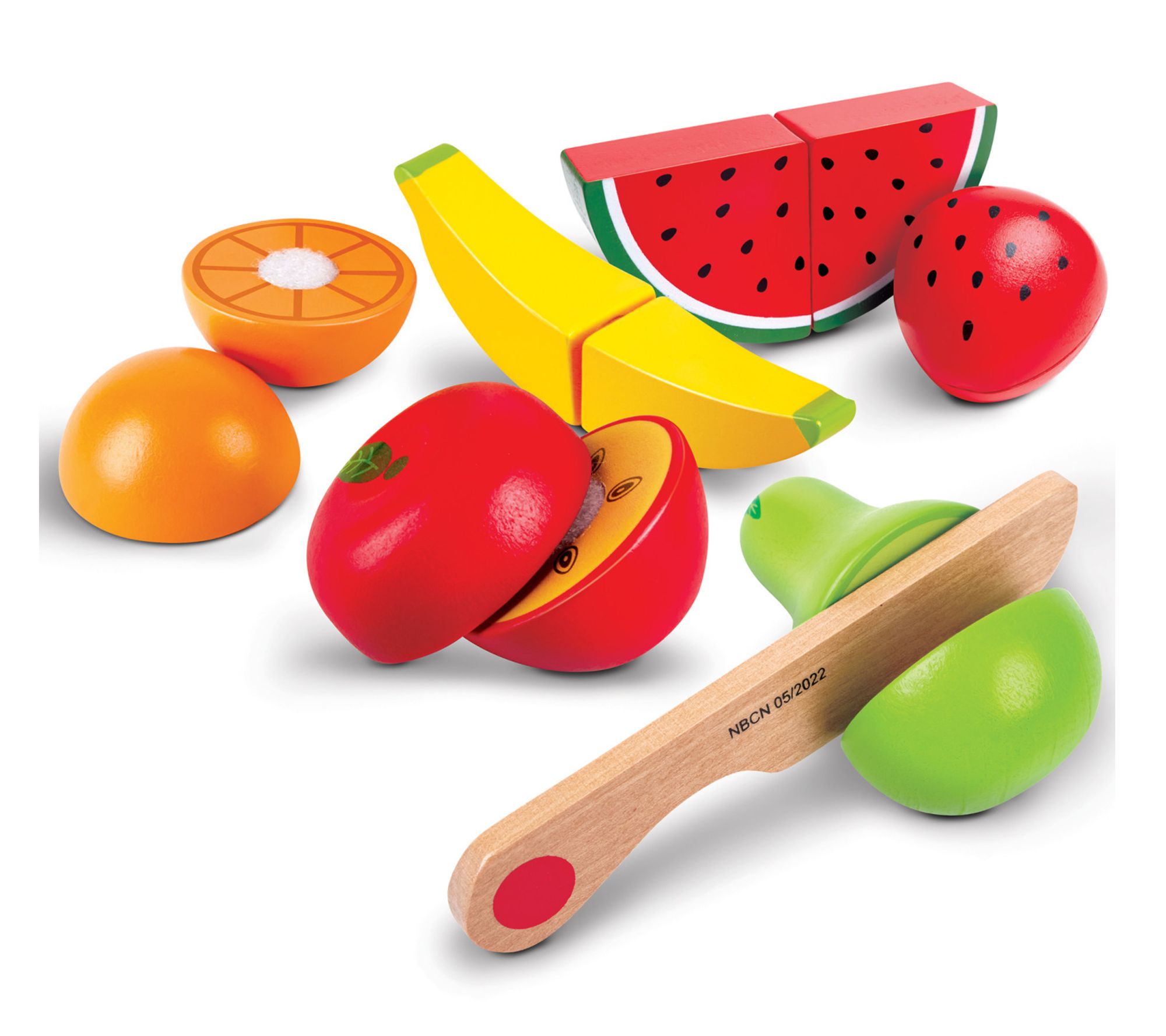 HAPE Fruit Set 7pc Wooden Food Play Set