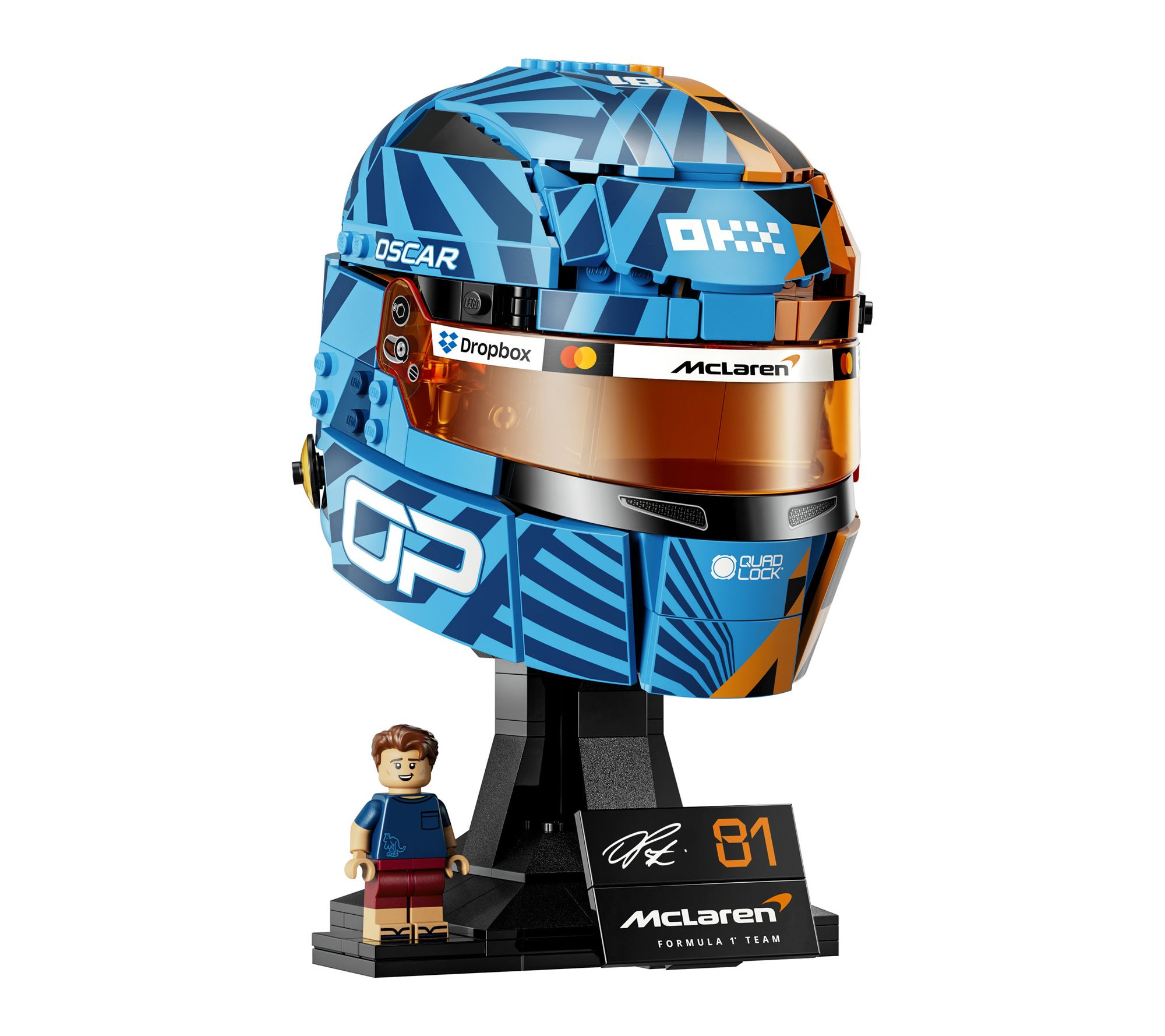 LEGO McLaren Mastercard F1Â® Oscar Piastri Helmet 793 Pieces