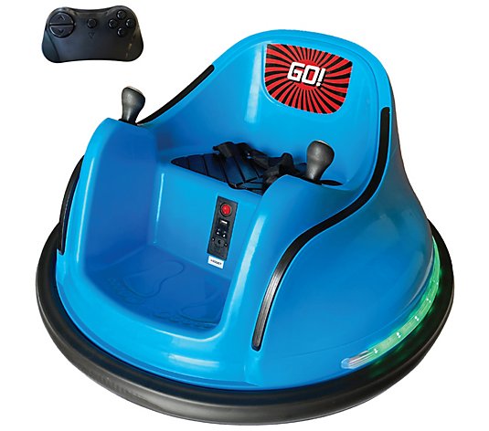 360 Spin Electric Kids Ride-on Bumper Car Blue