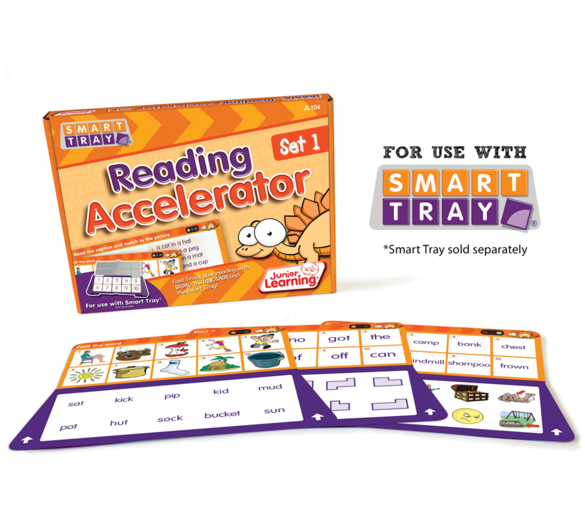 Junior Learning Smart Tray Reading Accelerator Set 1
