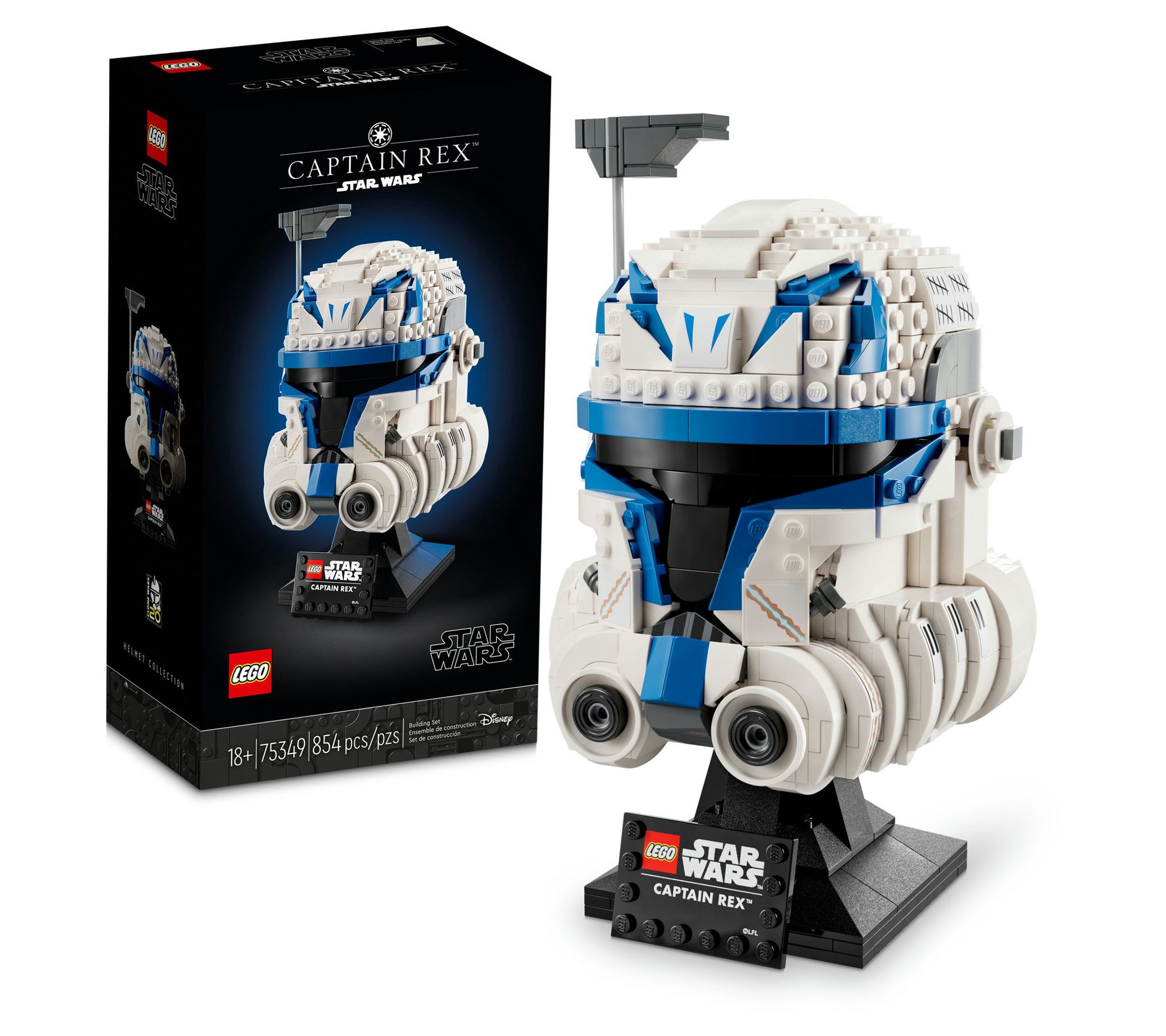 LEGO Star Wars Captain Rex Helmet 75349 - 854 Ps