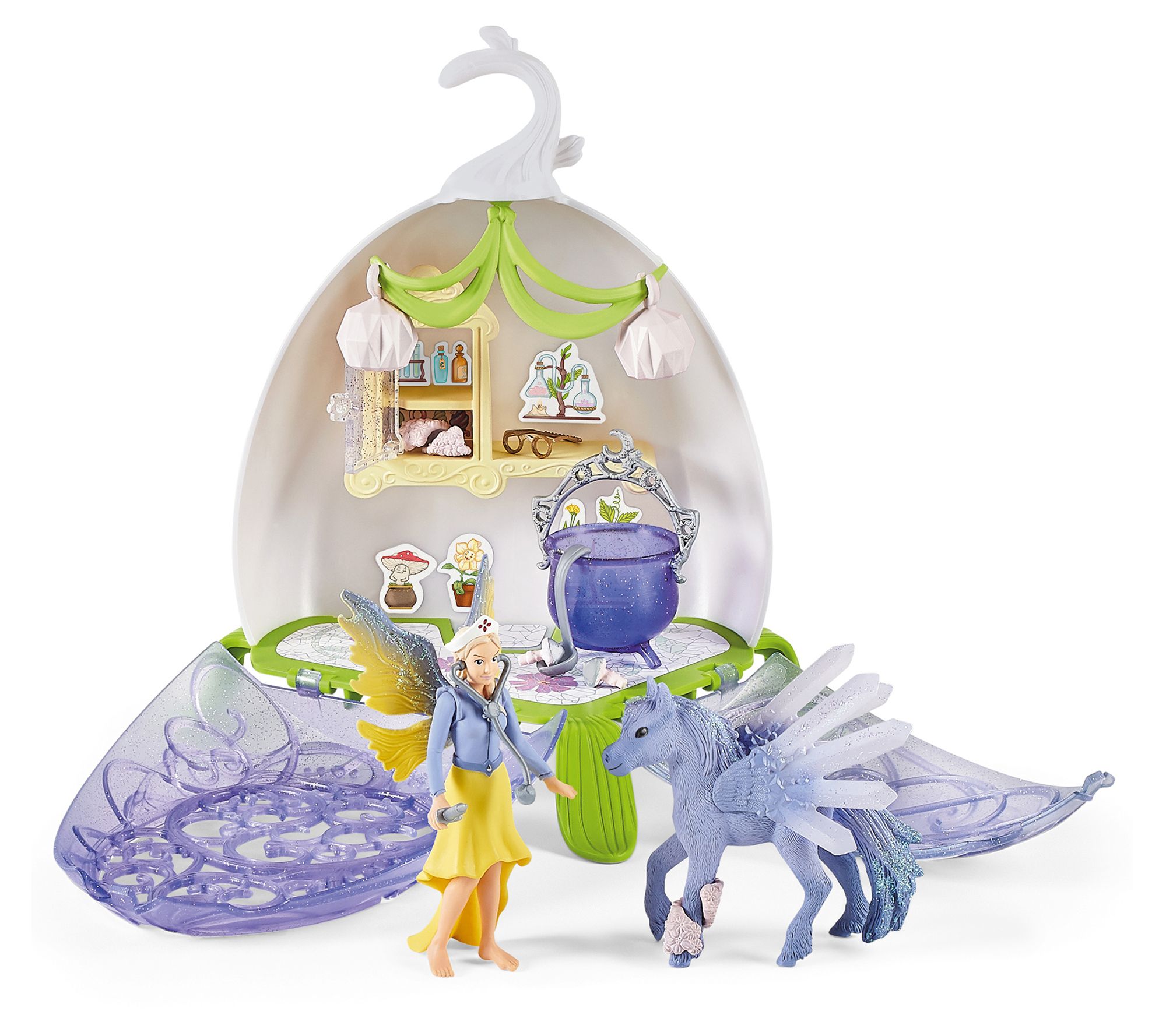 Schleich Bayala Magical Vet Blossom 14 Pc Playset