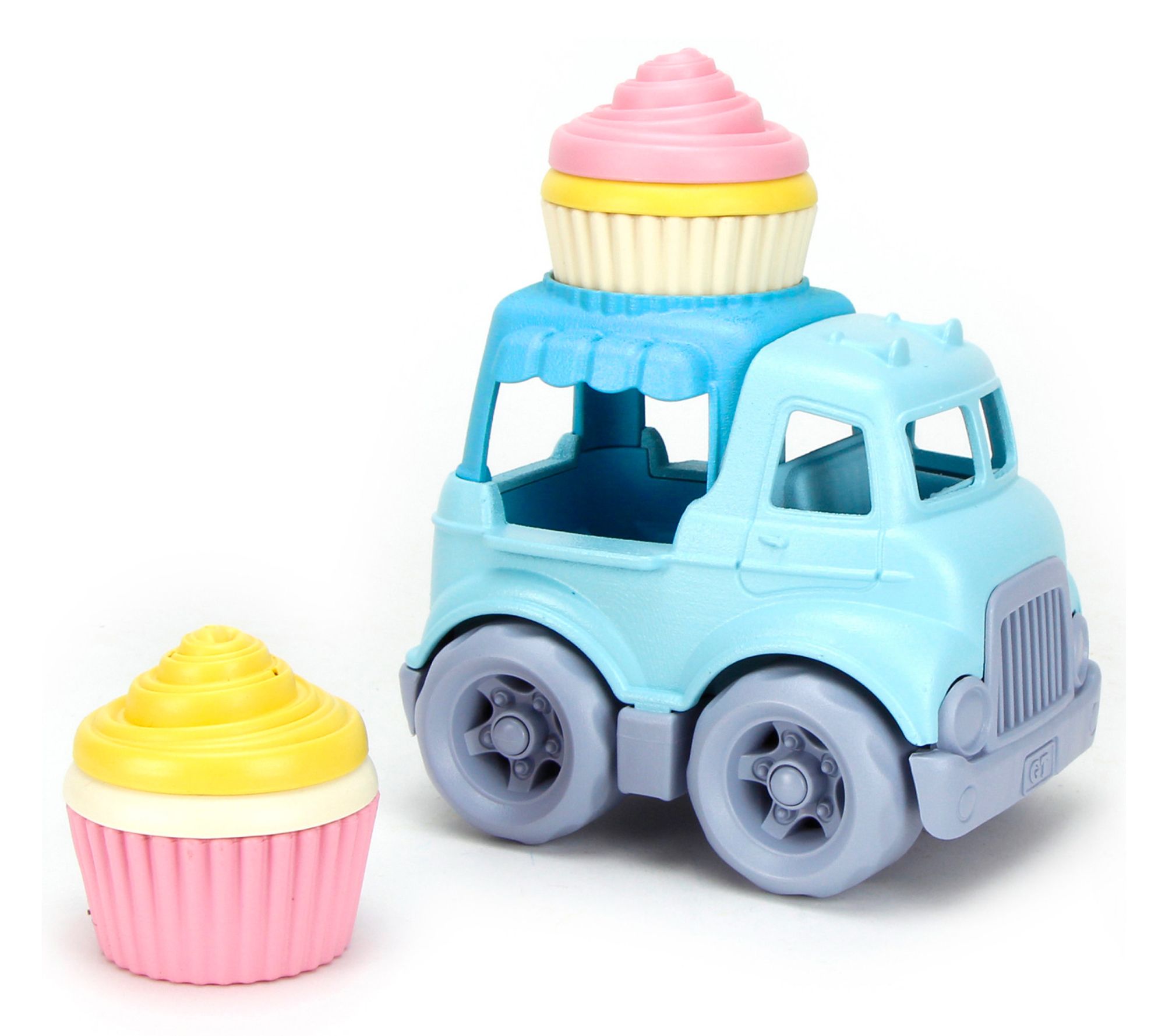 Green Toys Cupcake Truck Dessert Toy Vehicle