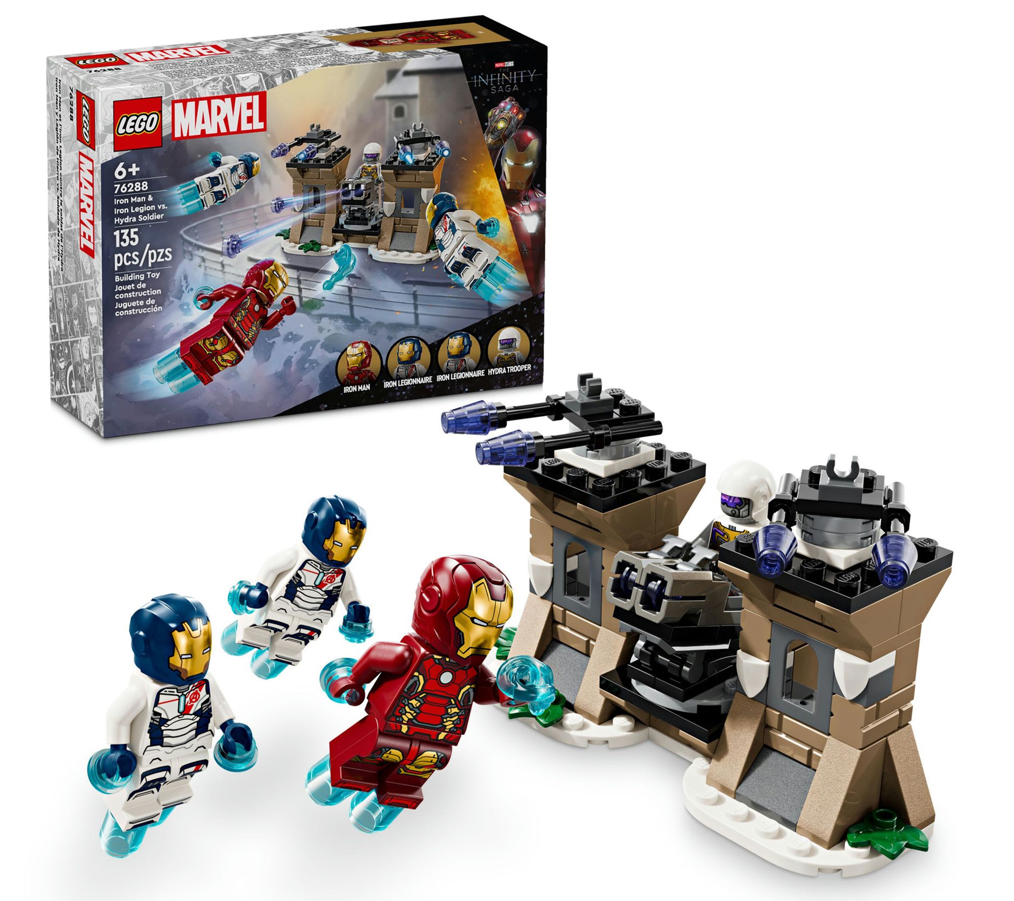 LEGO Marvel Iron Man & Iron Legion vs. Hydra Soldier