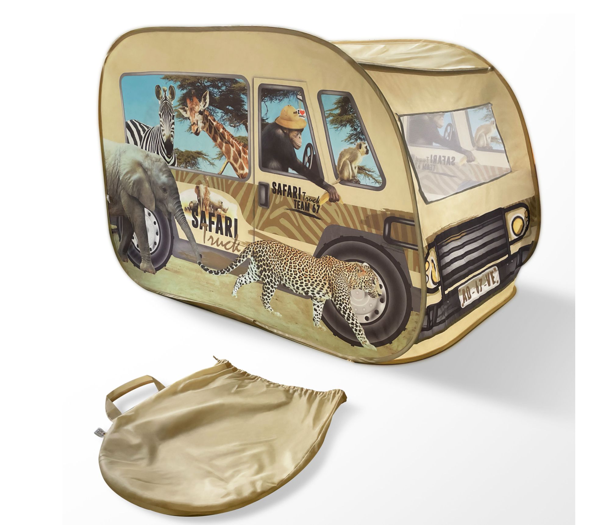 Pop It Up Safari Truck Tent