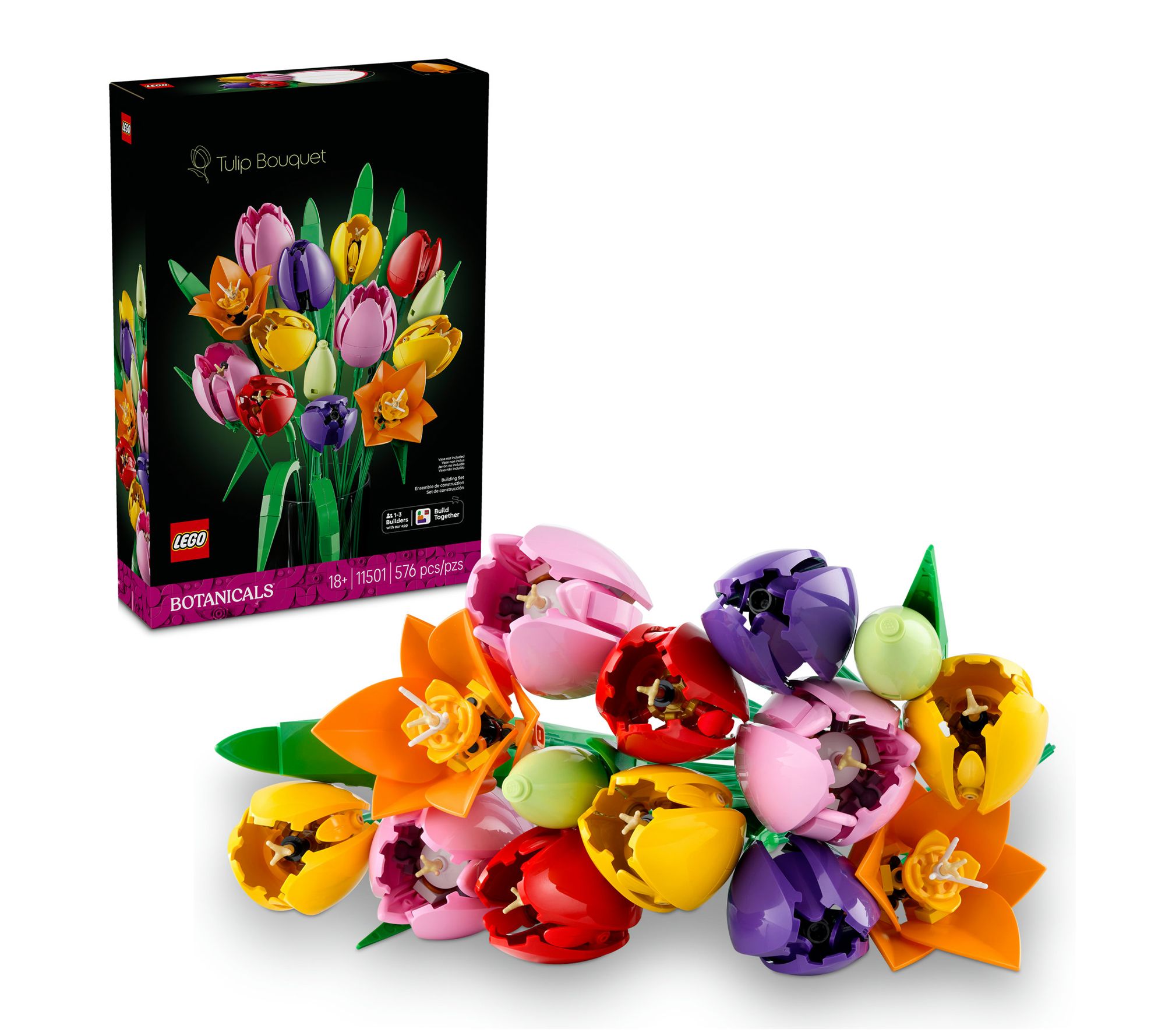  LEGO Botanicals Tulip Bouquet Flower Decor 11501