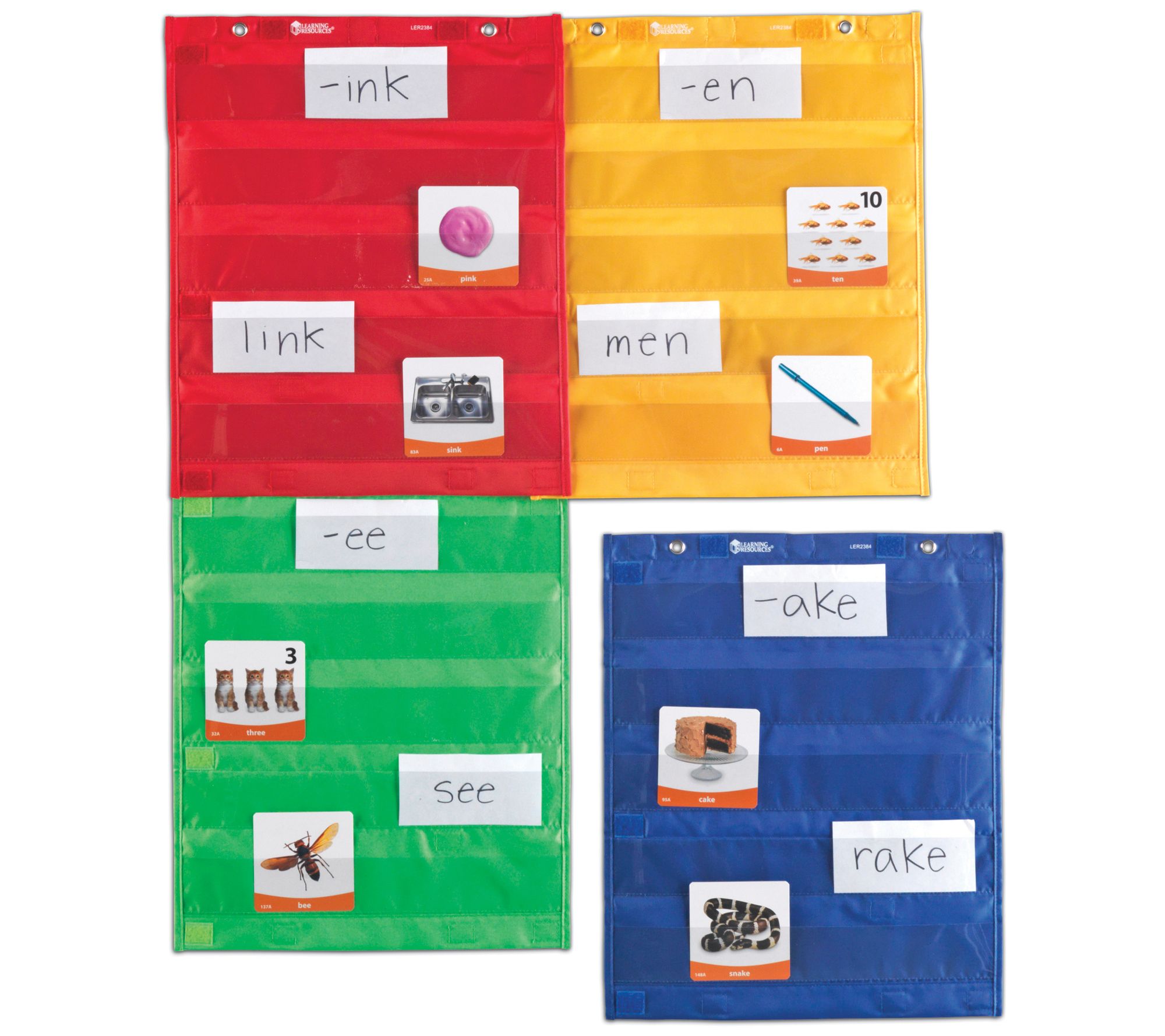 Magnetic Pocket Chart Squares by Learning Resources