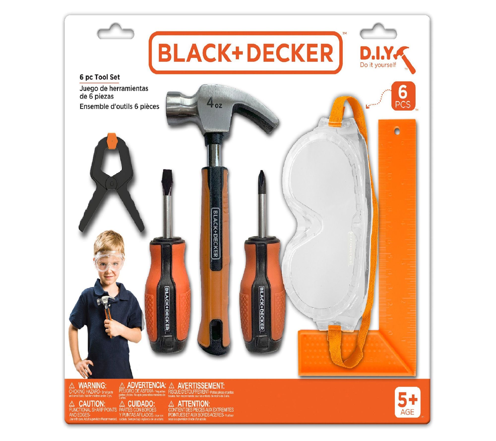 Black & Decker Junior Kids Tool Set-Mega Tool Set 42 Pc. Tools