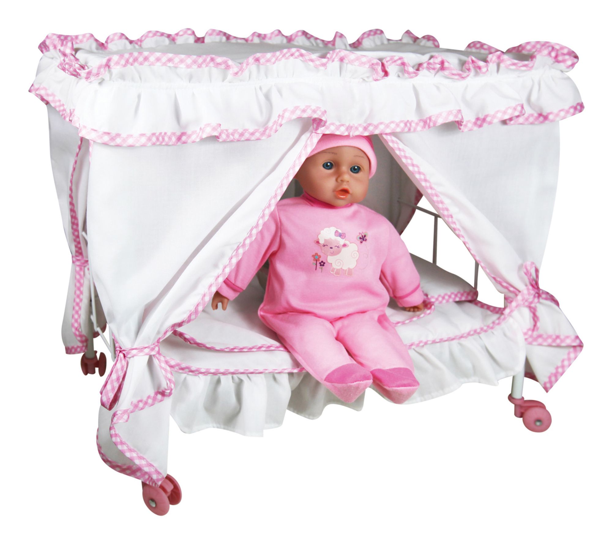 Lissi Baby Doll & Princess Canopy Bed Set