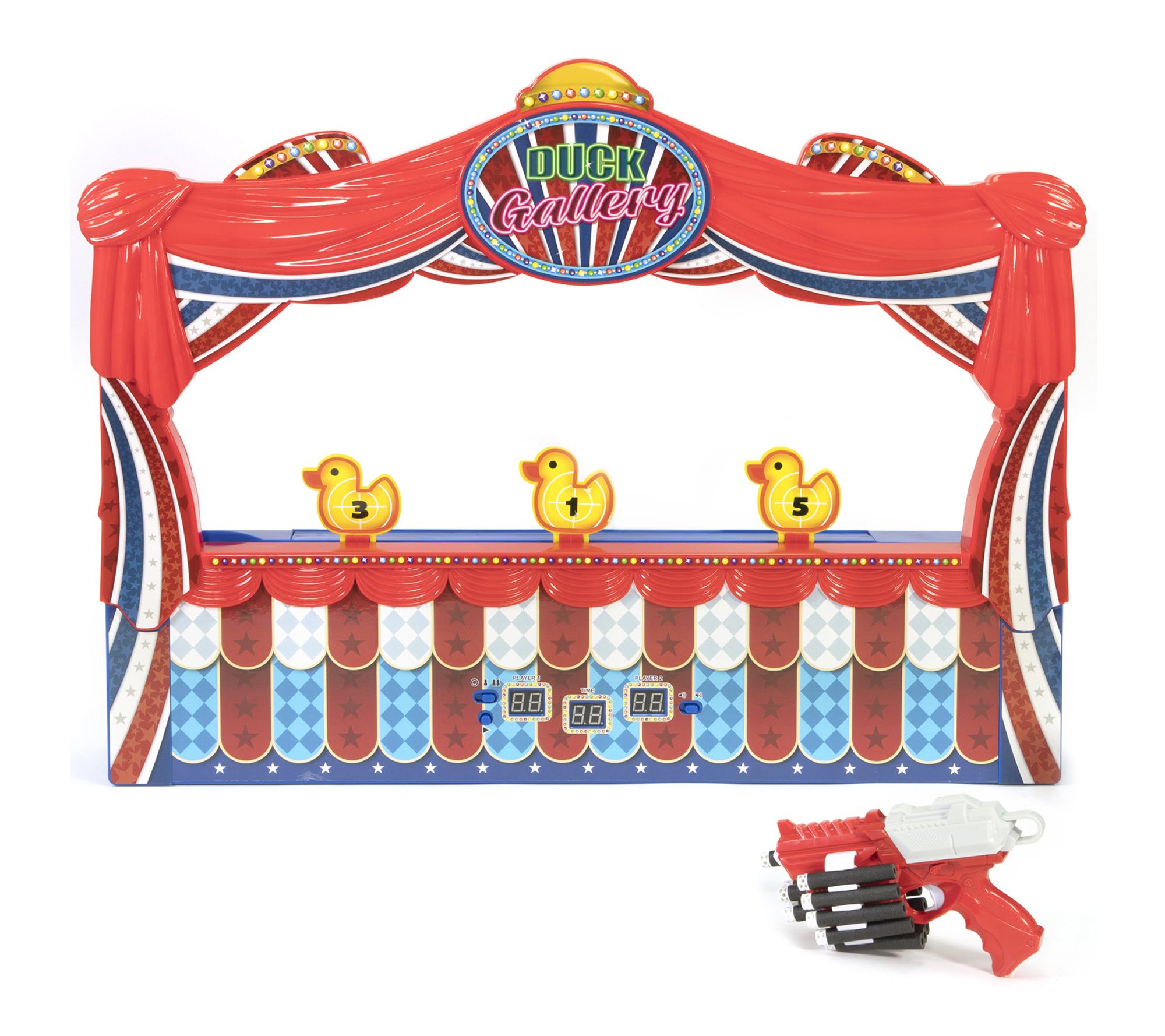 Retro Arcade Electronic Duck Shooting Gallery Tabletop Game