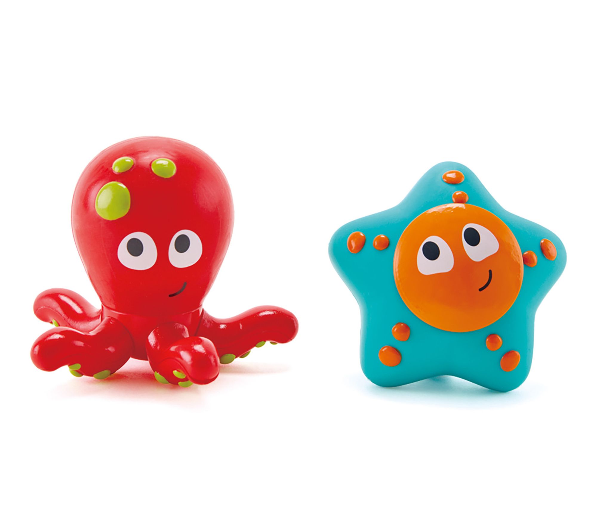 Hape Ocean Floor Squirters Octopus and StarfishBath Toy Set