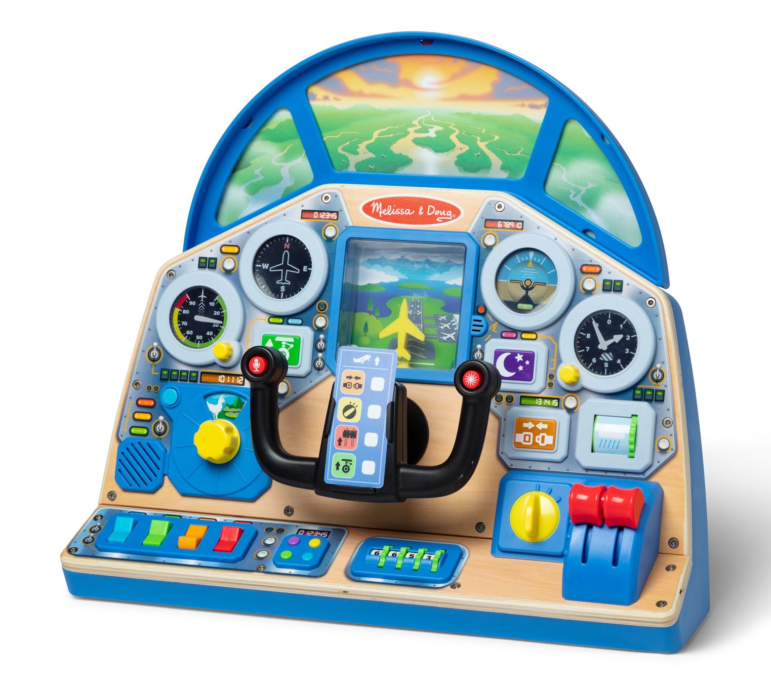 Melissa & Doug Jet Pilot Interactive Dashboard