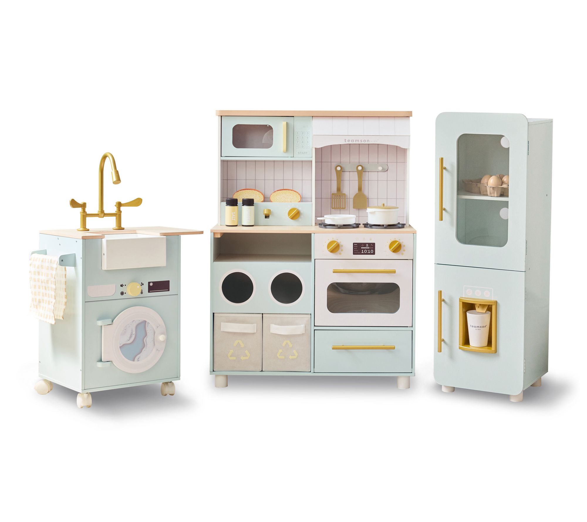 Teamson Kids Little Chef Savannah Wooden Play Kitchen Modulars