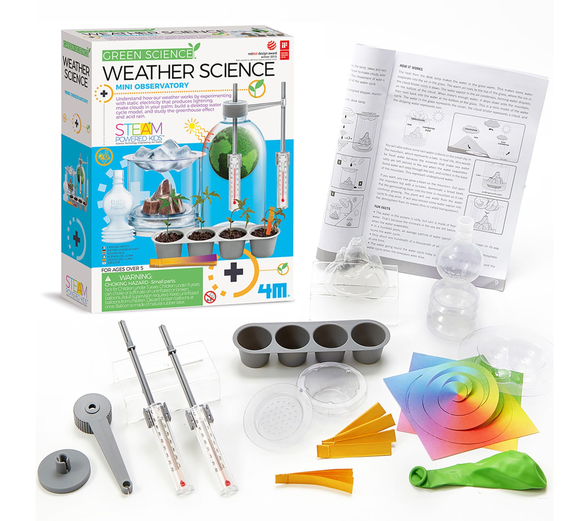 4M Green Science Weather Science - DIY Mini Observatory Kit