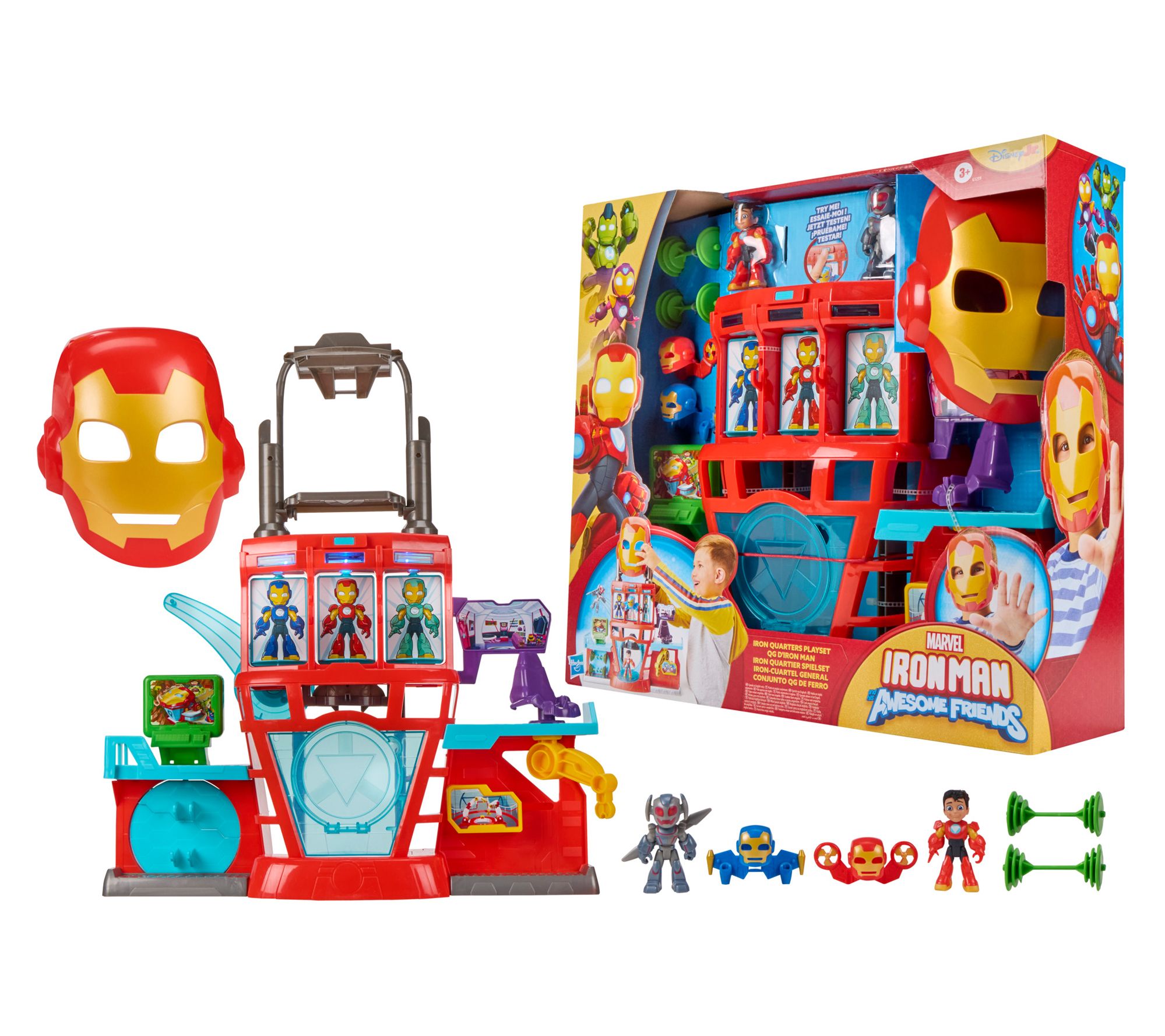 Hasbro Marvel Iron Man and Friends Iron Quarters Playset