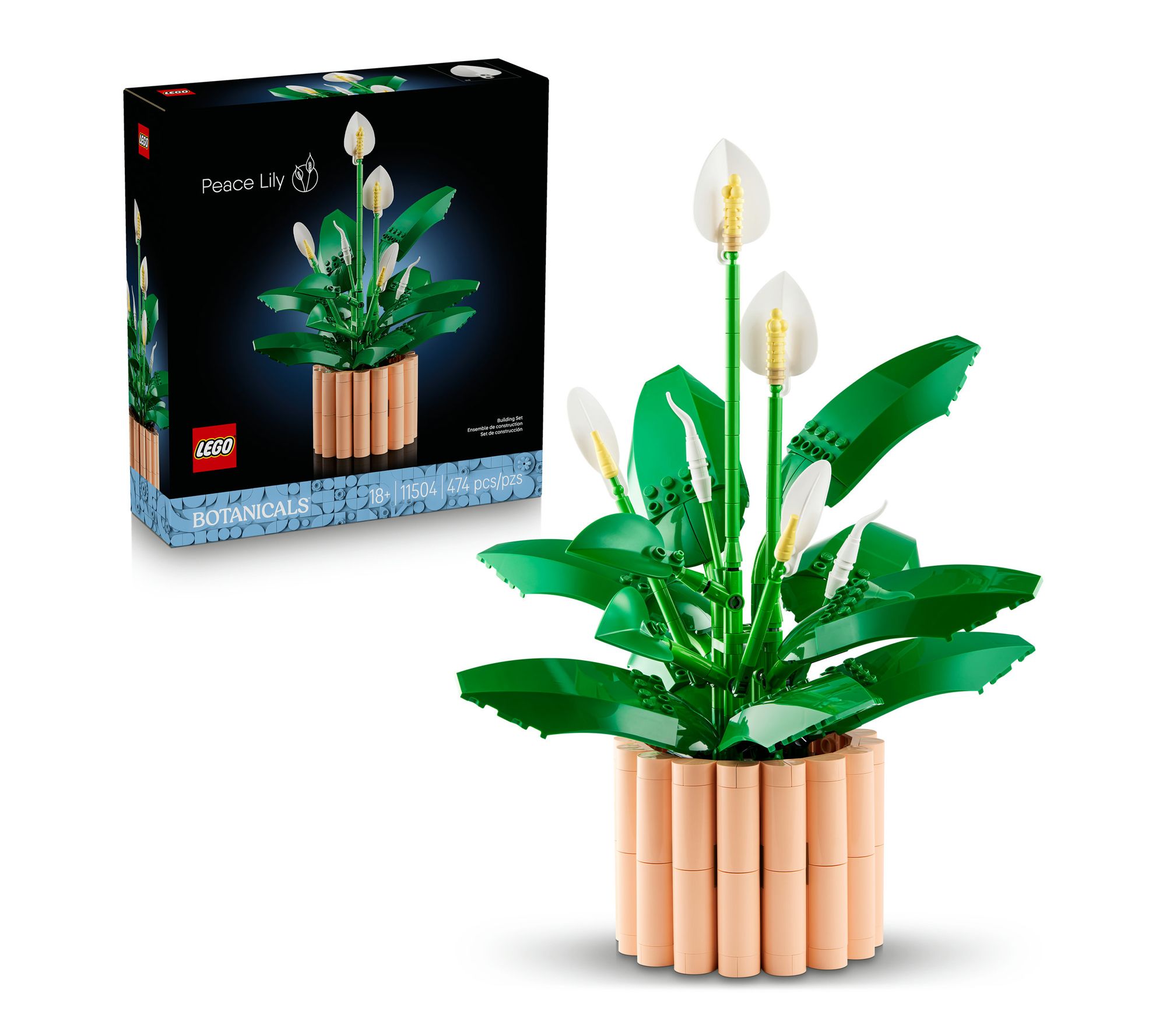  LEGO Botanicals Peace Lily Flower Decor 11504