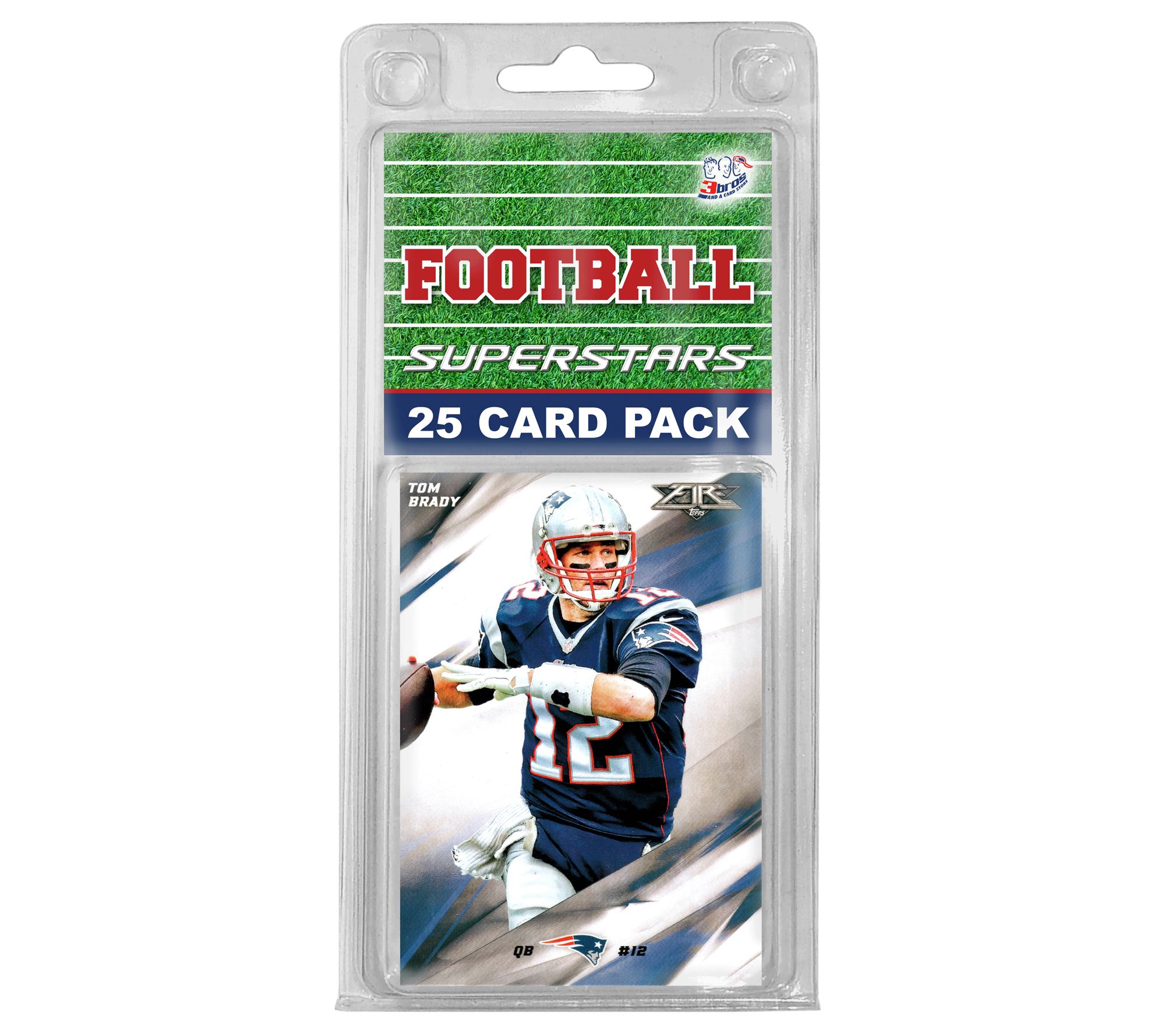  3bros and a Card Store 100 Card NFL Superstar Mix Lots