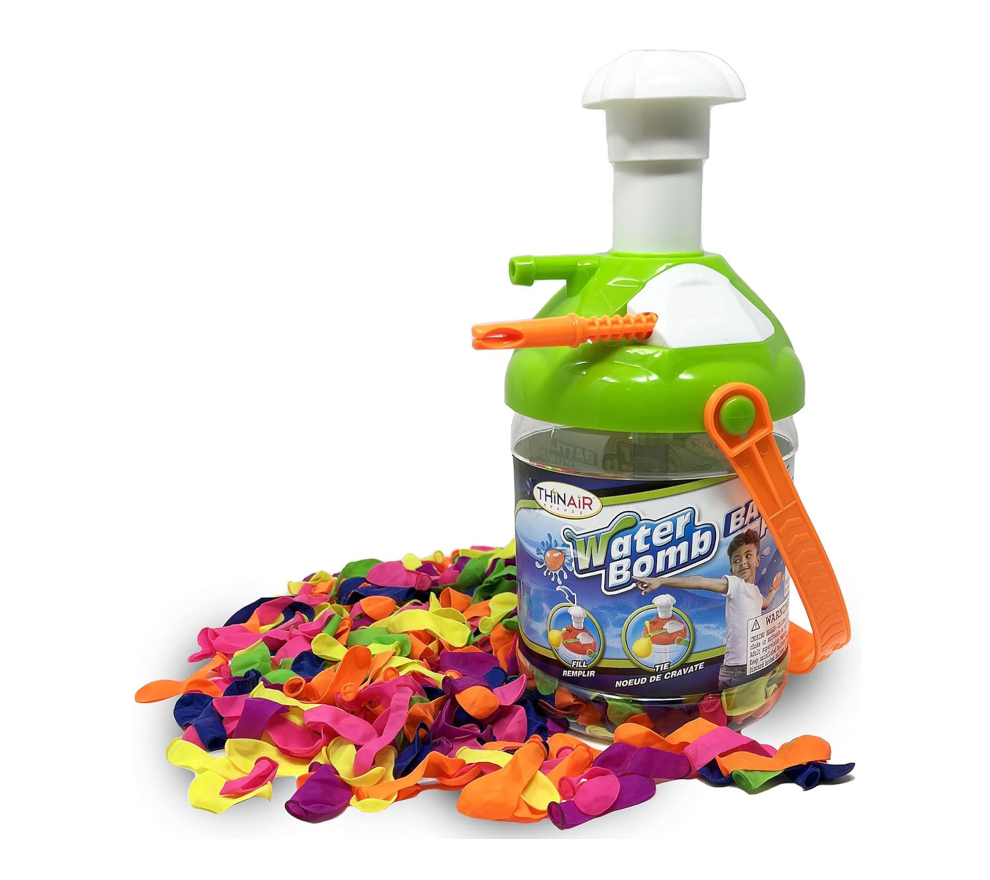 Scooba Duck Water Bomb Battle Pump with 300 Balloons